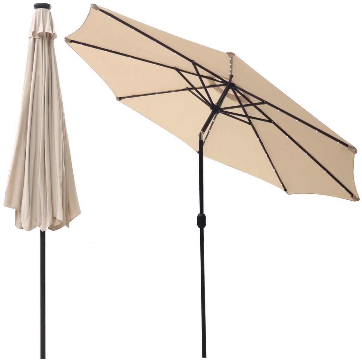 Parasol turystyczny z oświetleniem LED 300CM