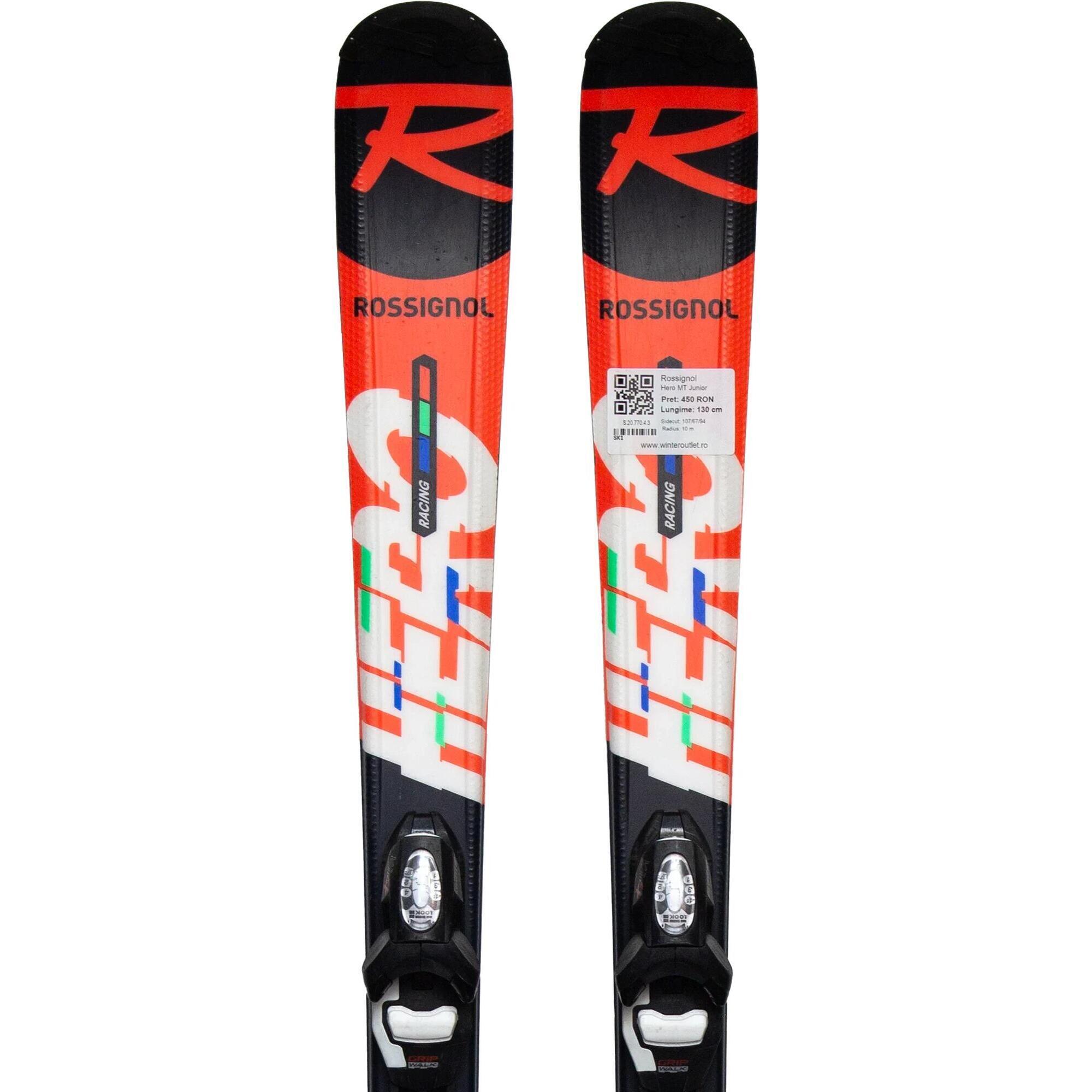 Second Life- Narty ROSSIGNOL Hero MT Junior, 100 cm - Stan bardzo dobry