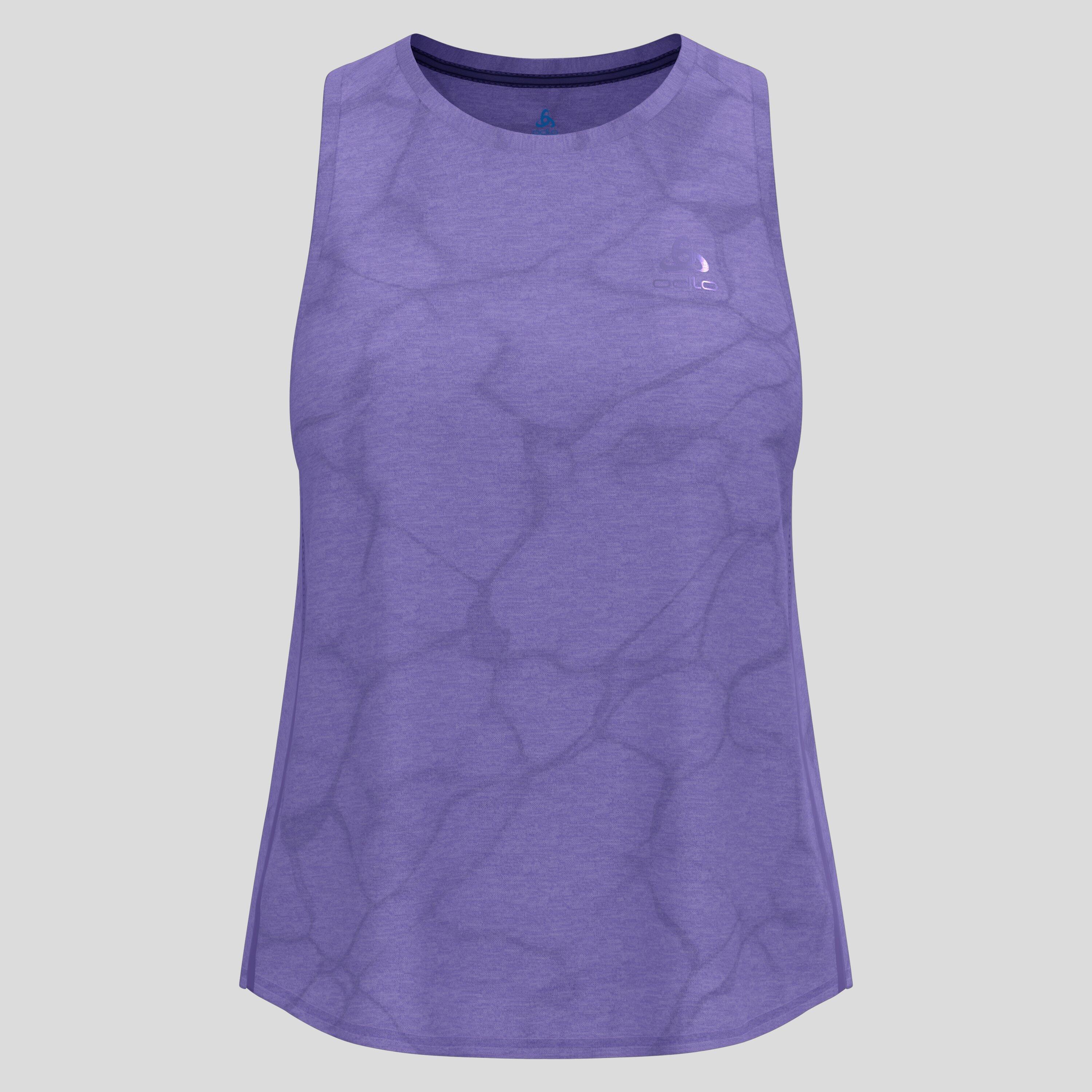 Koszulka damska bez rękawów Odlo ZEROWEIGHT ENGINEERED CHILL-TEC Tank crew neck