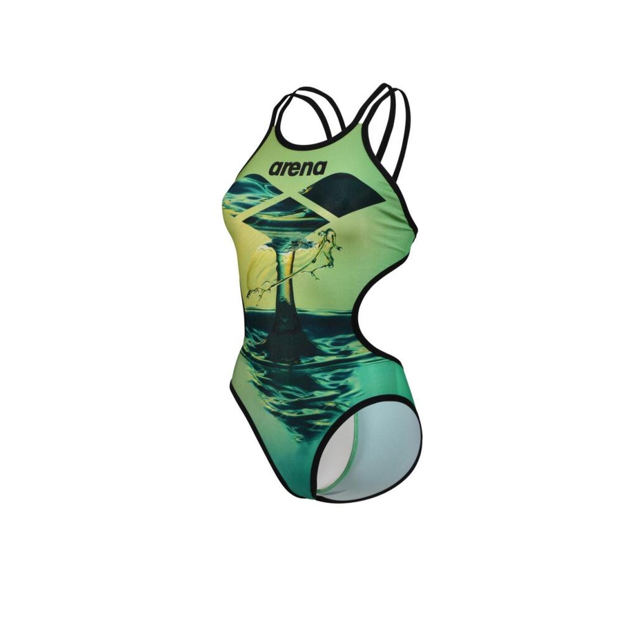 Strój kąpielowy damski jednoczęściowy kostium basen Arena Double Cross