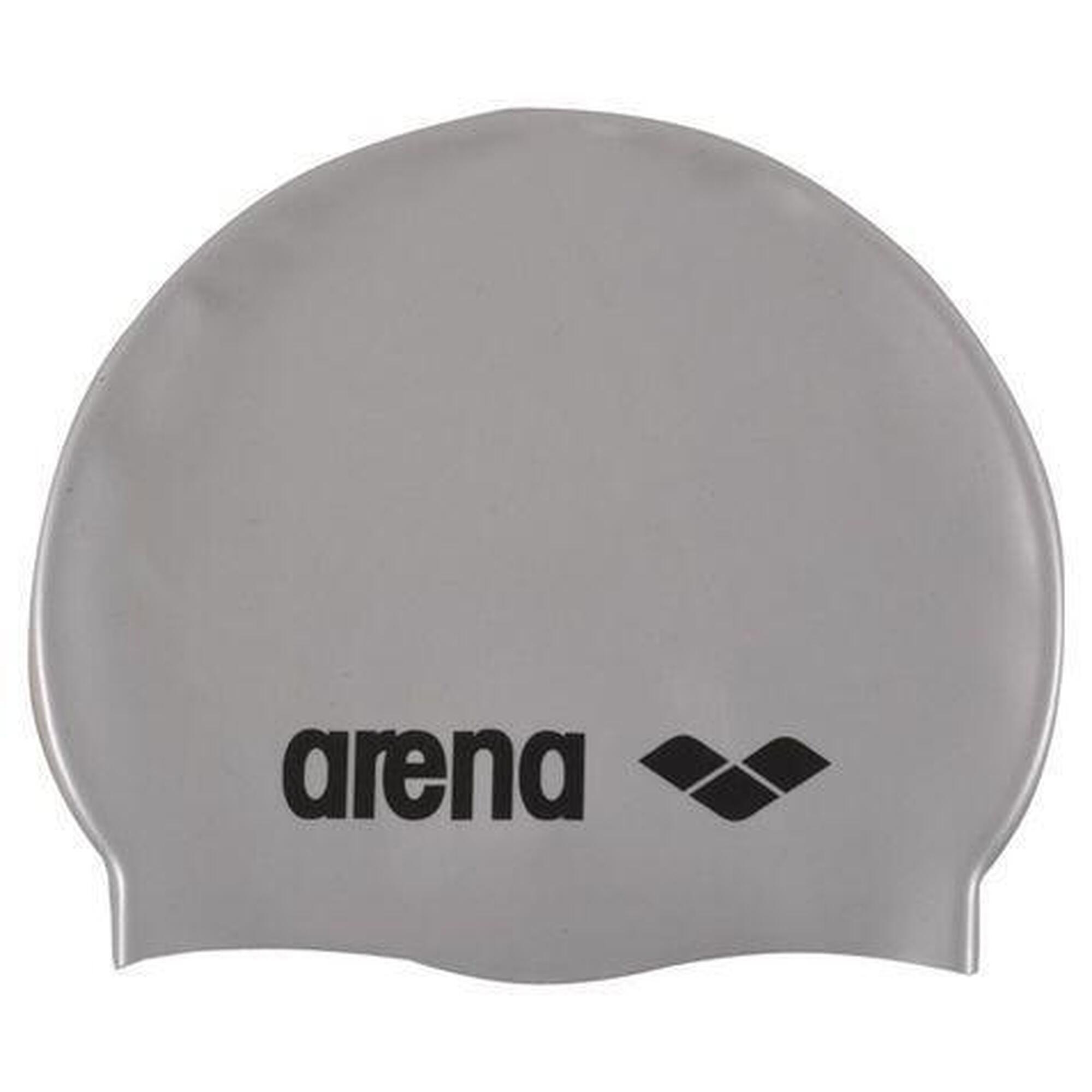Arena Badmuts Classic Silicone Zilver