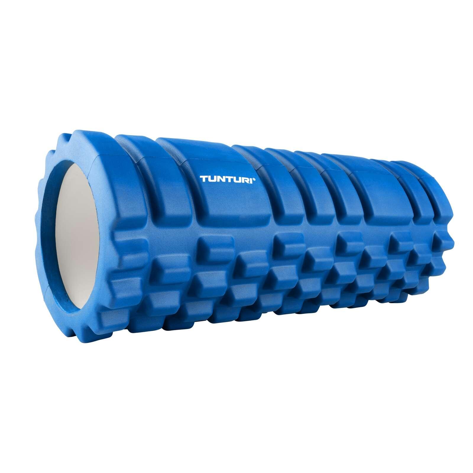 Roller wałek do masażu Tunturi Yoga Foam Grid Roller 33cm Blue