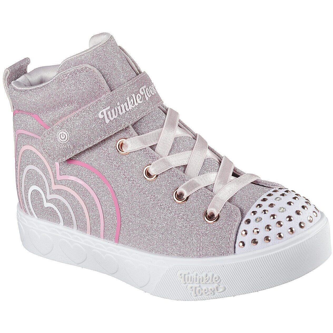 Buty sportowe dla dzieci Skechers Heart Steps Heart Glow