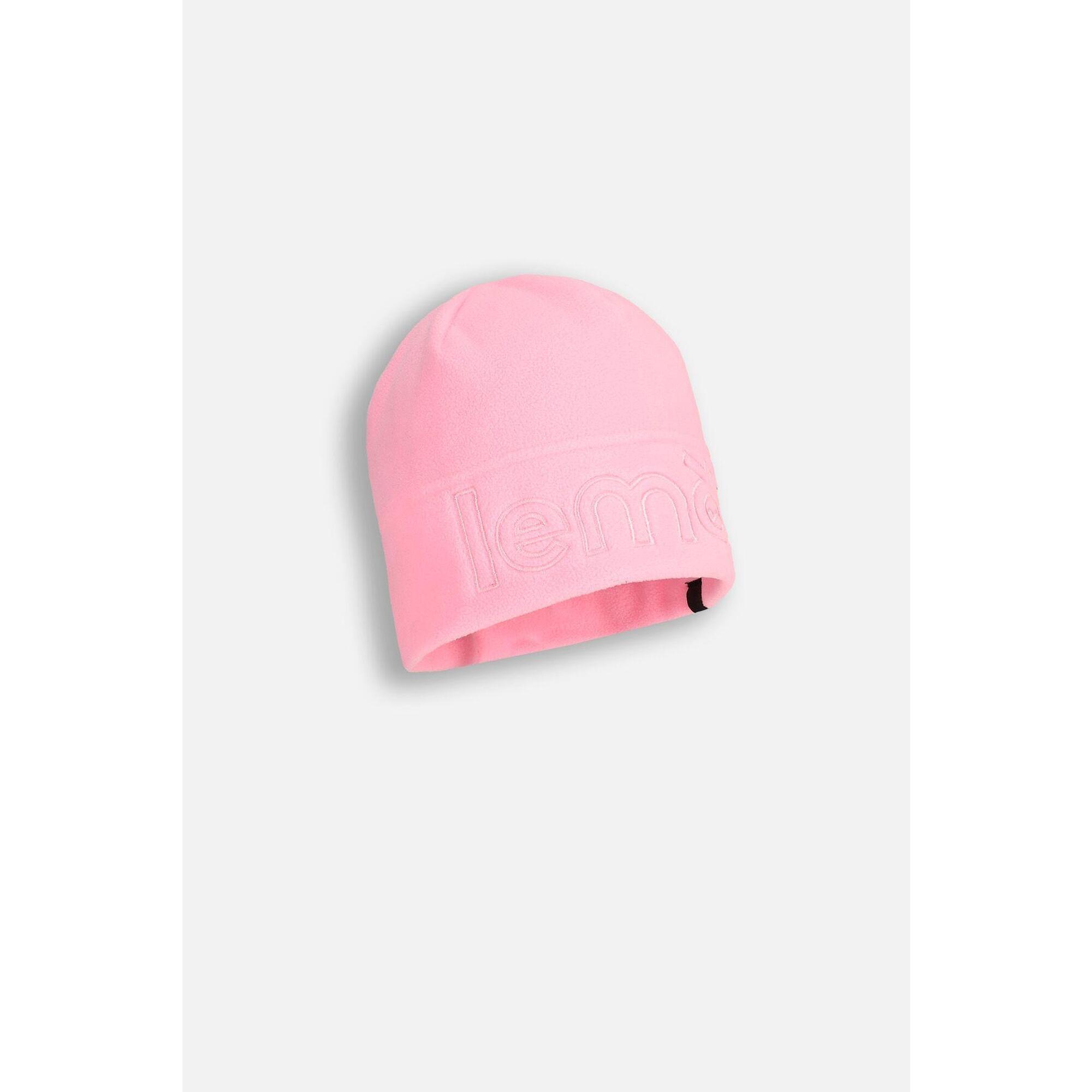 Czapka zimowa narciarska dla dzieci polar Lemon Explore ZL5 różowa