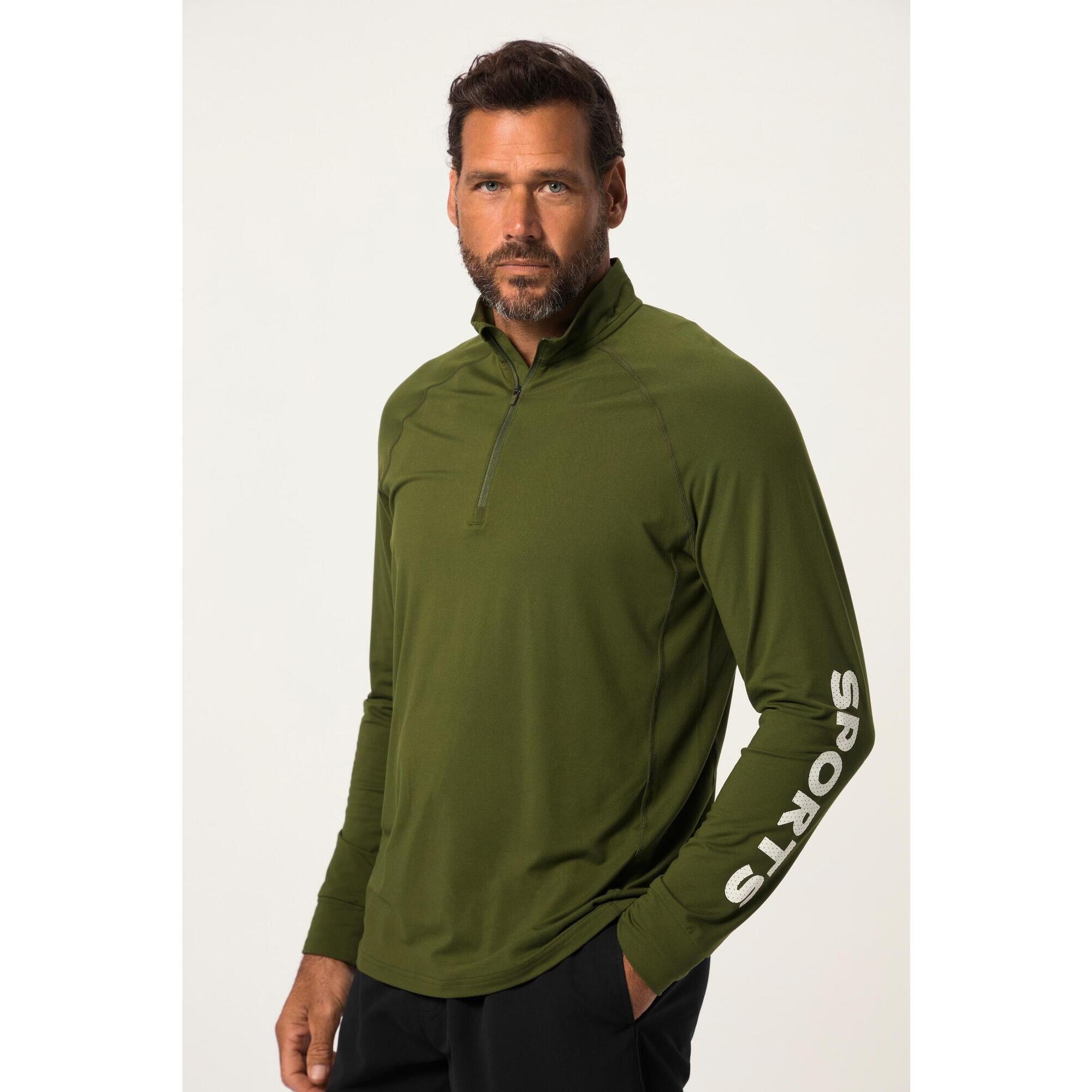 Męska Koszulka funkcyjna z długim rękawem FLEXNAMIC® fitness QuickDry