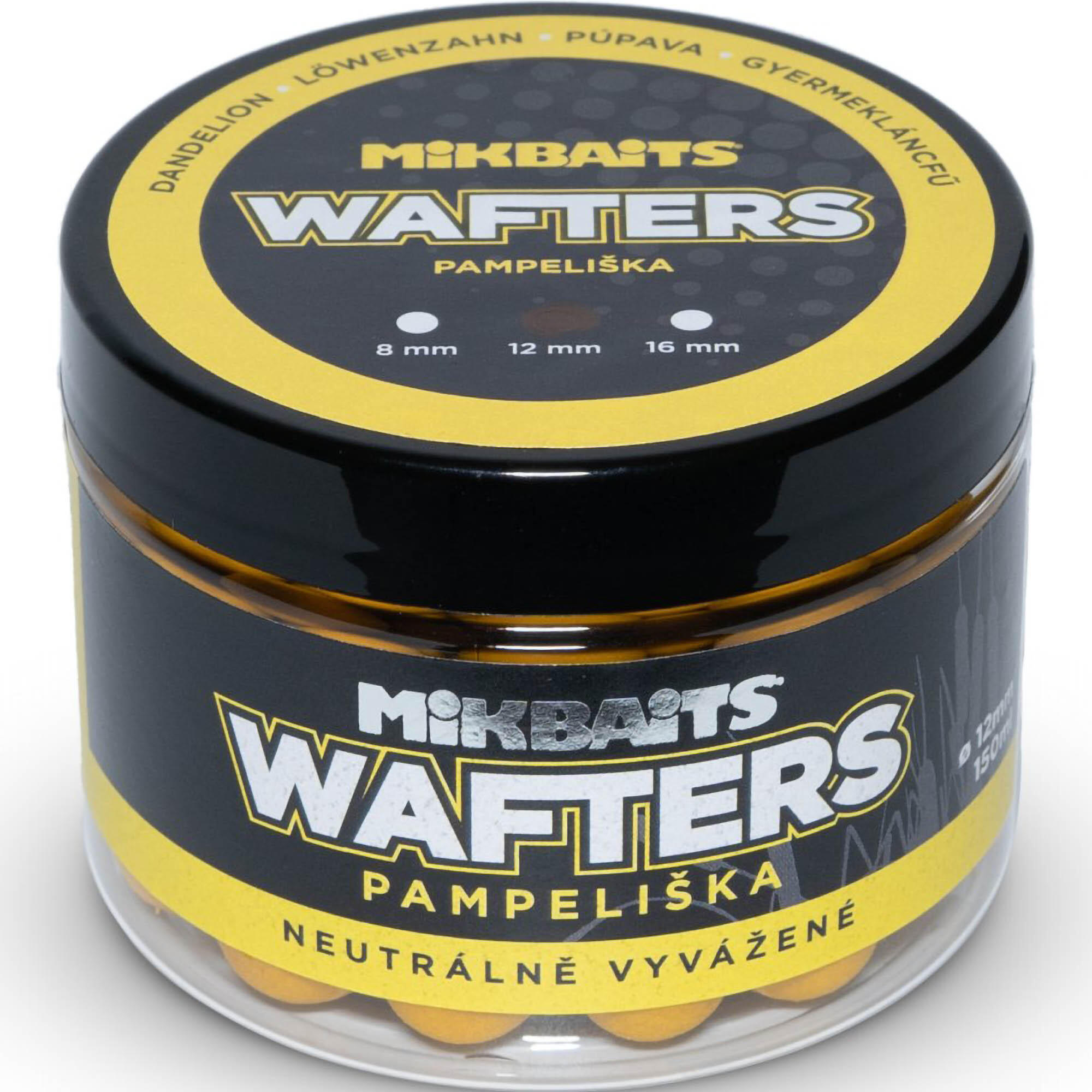 Przynęta Kulki Mikbaits Wafters 150Ml - Mniszek Lekarski 12Mm