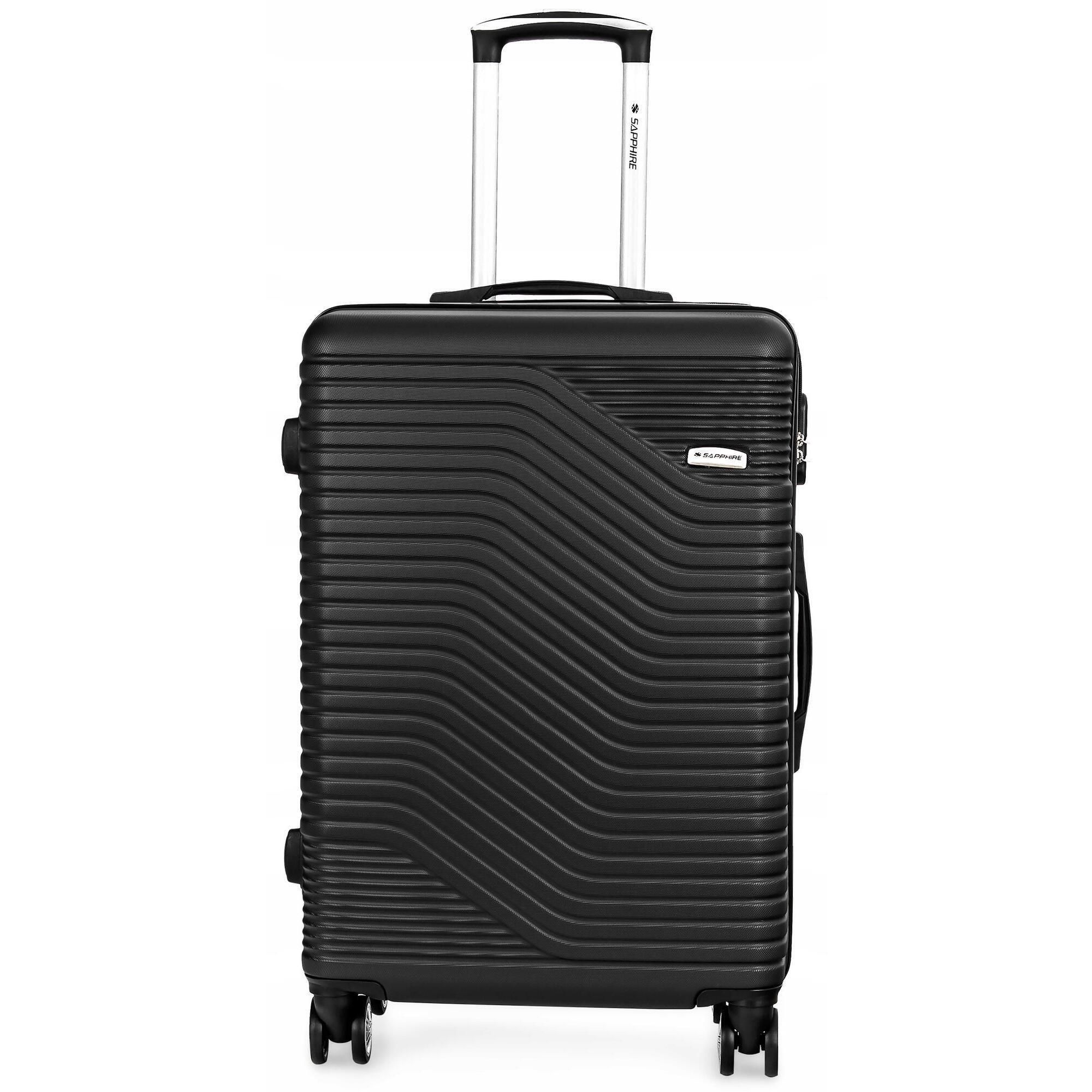 Walizka podróżna na kółkach Sapphire ST-140 DUO - duża ABS