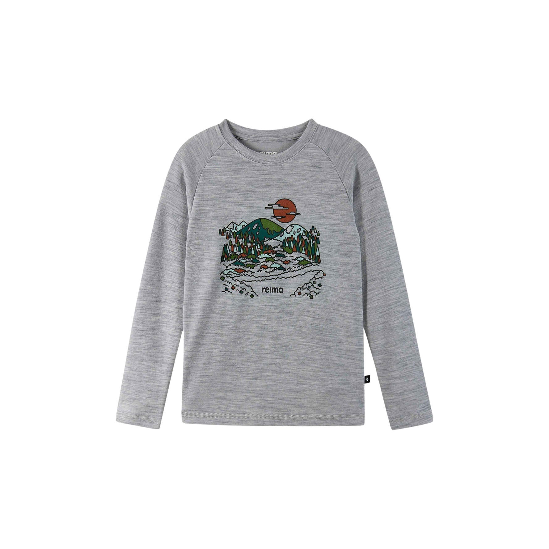 Dziecięca koszulka z długim rękawem Reima Viisas