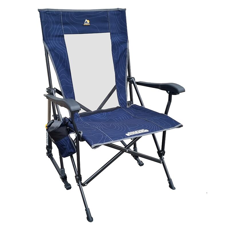 Krzesło GCI Outdoor RoadTrip Rocker™ - navy topo