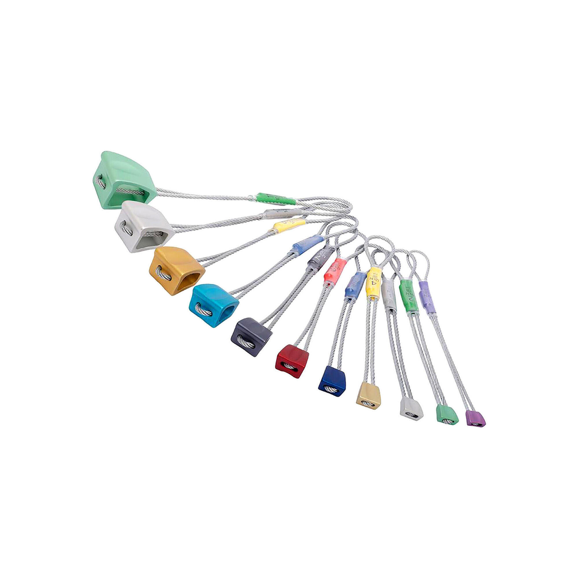 Kości wspinaczkowe DMM Wallnut 1-11 Set