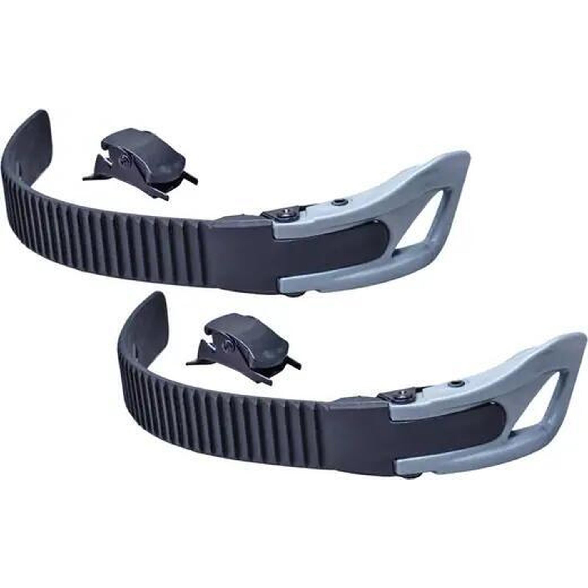 Rolki Klamry i Zapięcia K2 C15 Composite Zestaw Klamr do Rolek - 160mm - Czarny