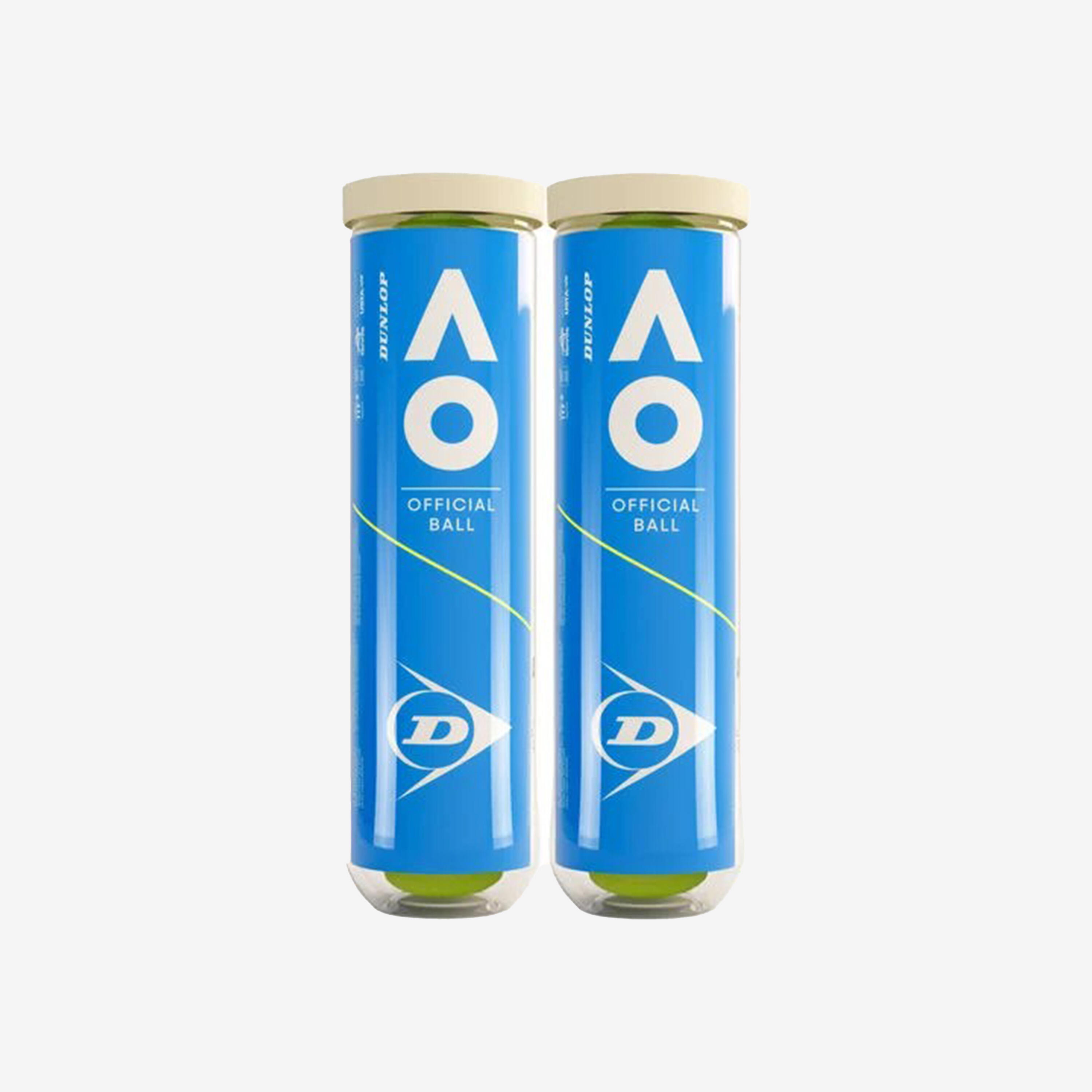 Uniwersalna piłka tenisowa Dunlop Australian Open x8