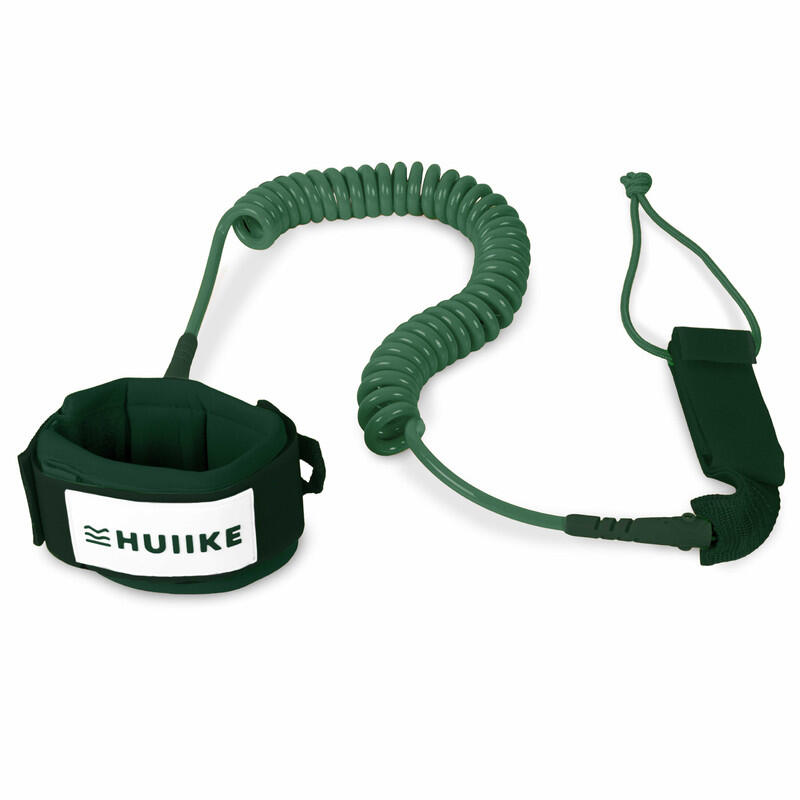 Leash do Deski Regulowany Spirala HUIIKE, Zielony, Standardowy