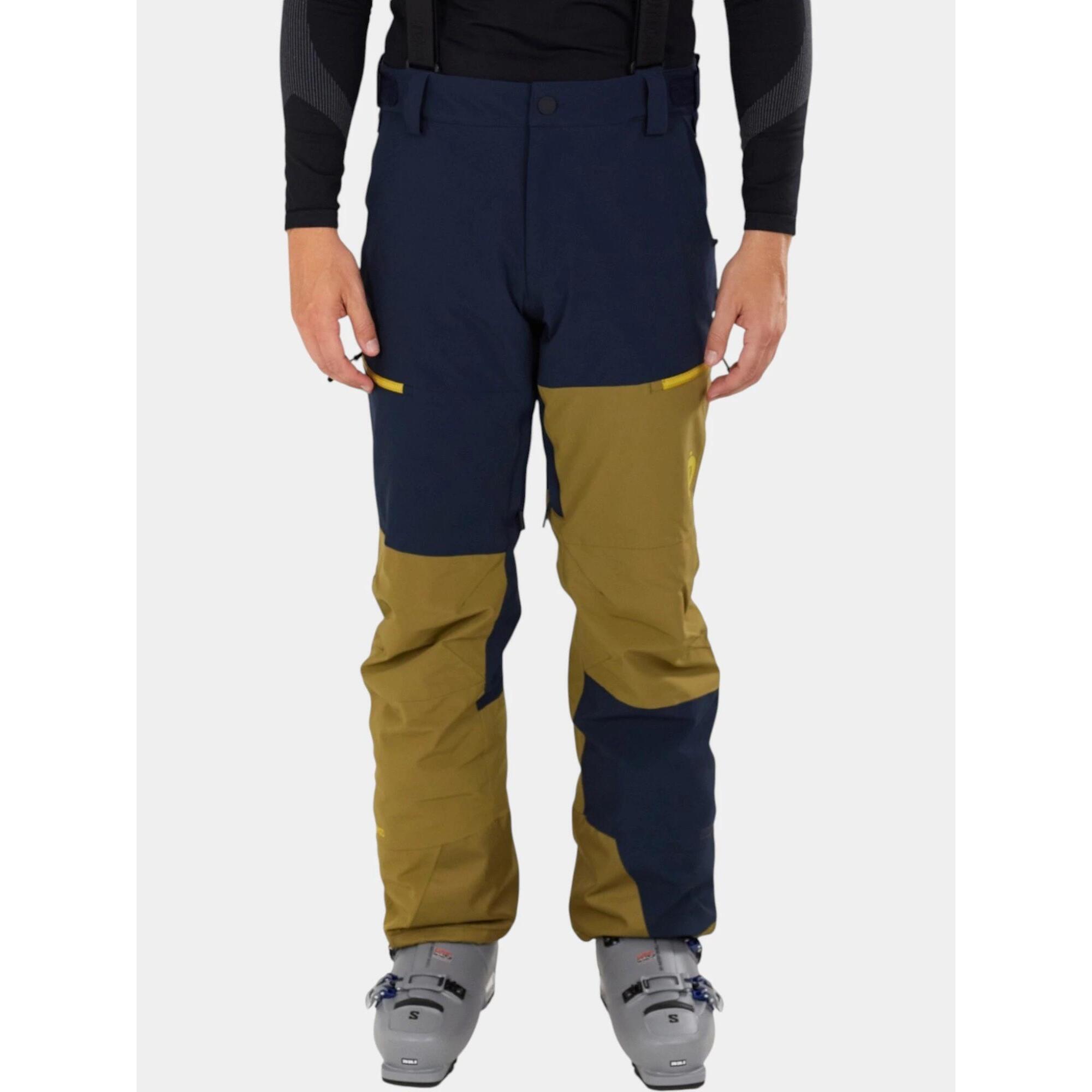 Spodnie Narciarskie Męskie Fundango Teak Colourblock