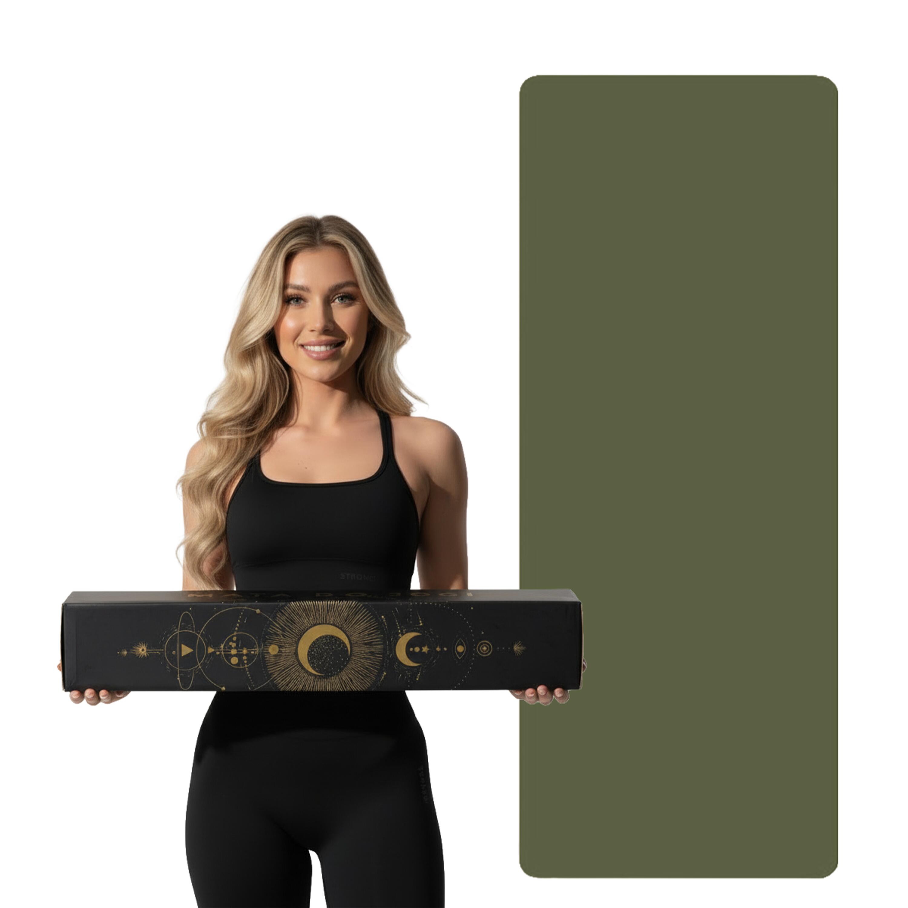 Mata do jogi minimalistyczna Fit.me 4mm kauczuk