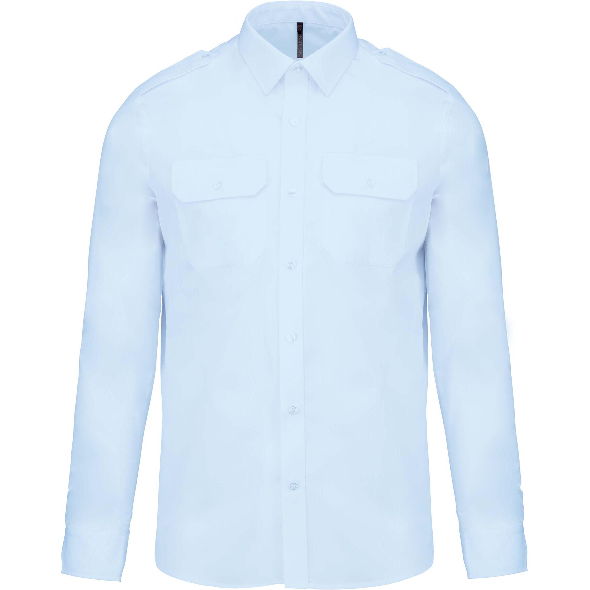 Koszula z długim rękawem Kariban Pilote