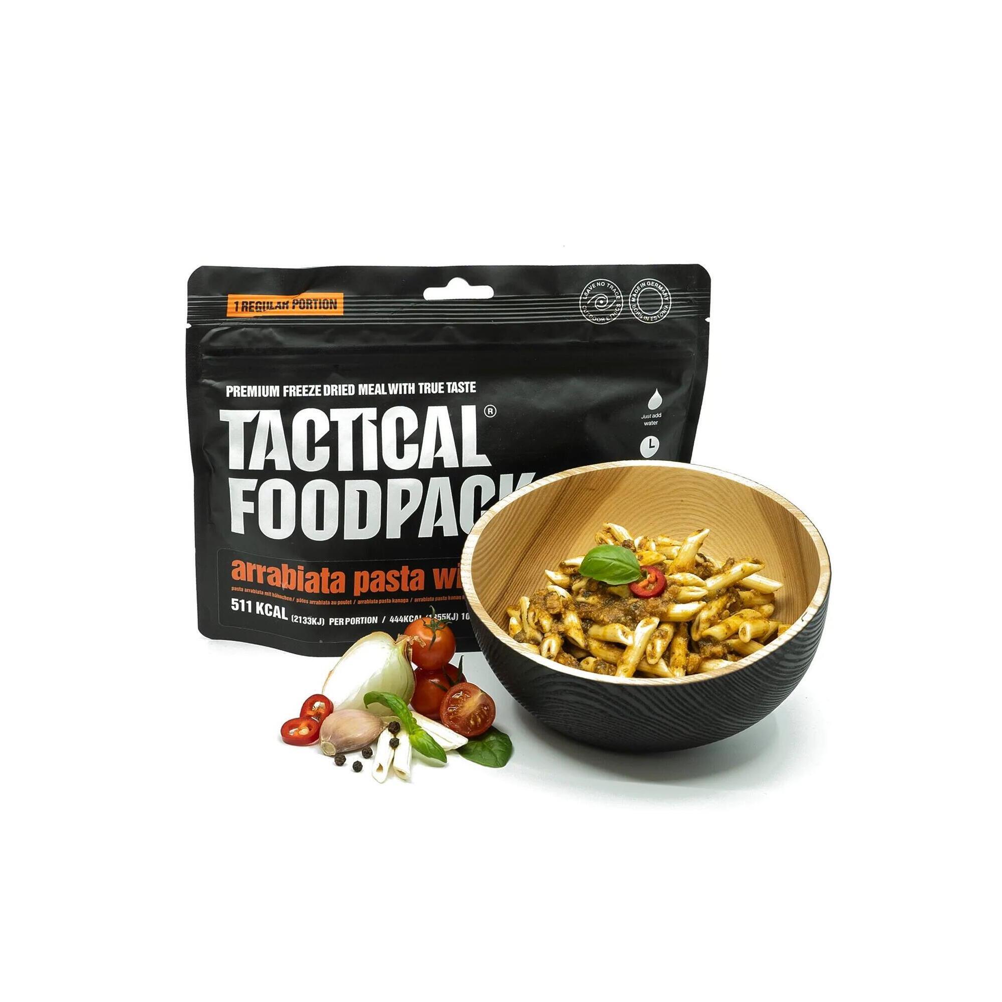 Liofilizat Tactical Foodpack Makaron Arrabiata z kurczakiem 415 g