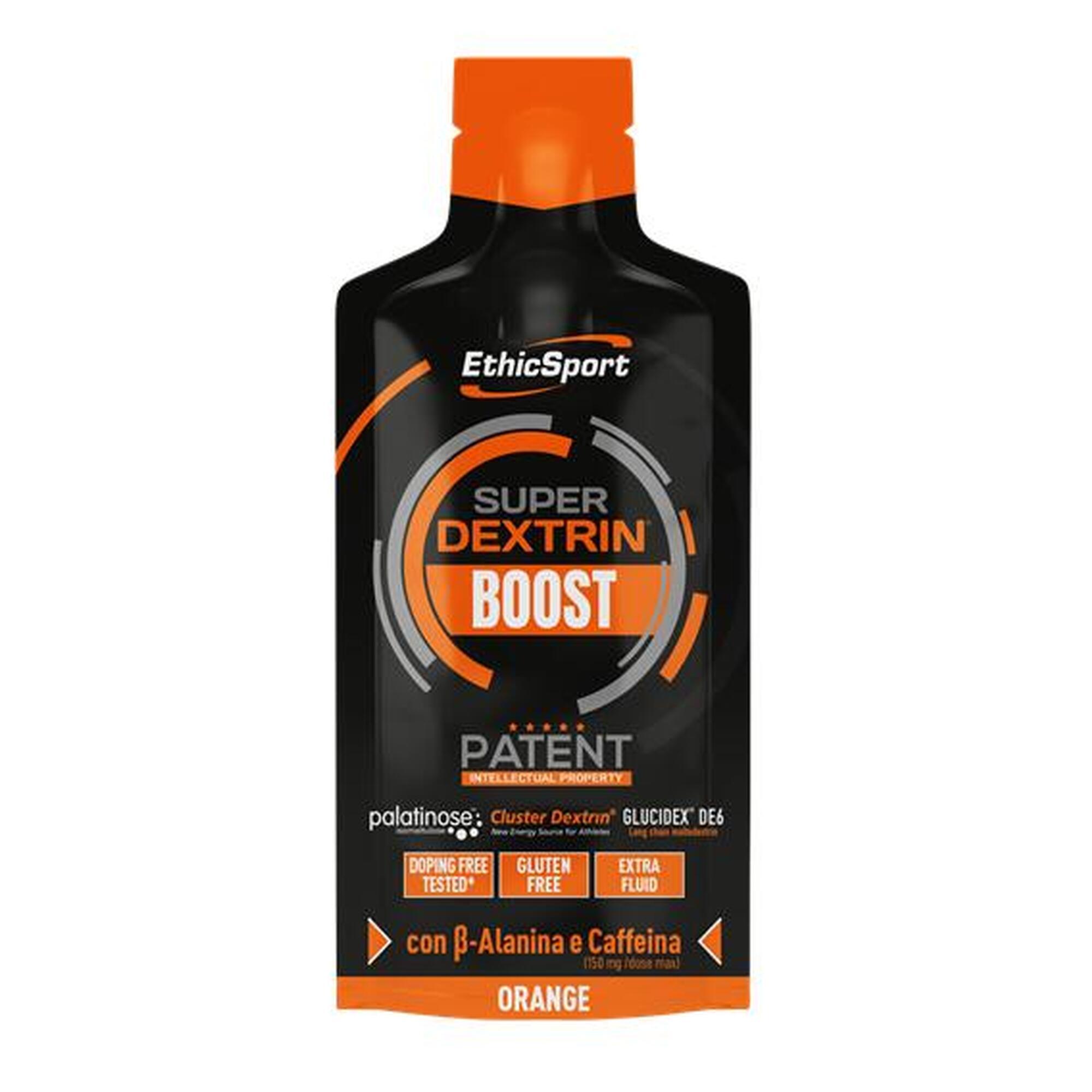 Płynny żel energetyczny z kofeiną EthicSport Super Dextrin Boost