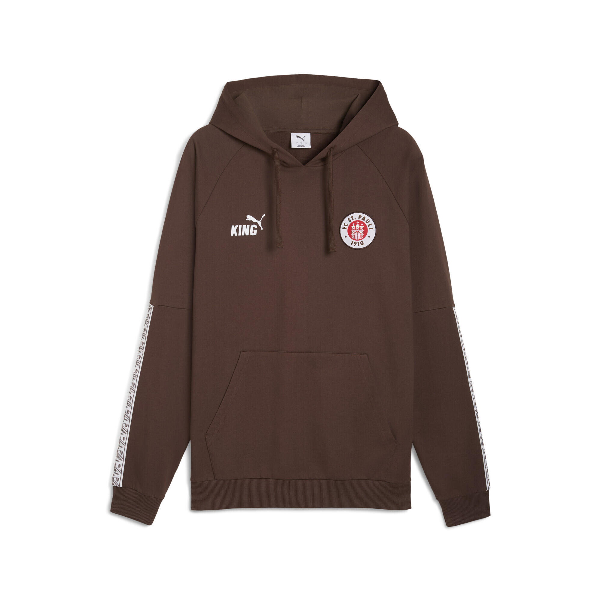 Męska bluza z kapturem FC St. Pauli KING PUMA