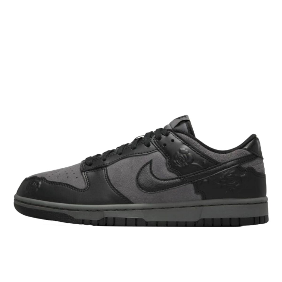 Buty do chodzenia dla dorosłych Nike Dunk Low Black Roses