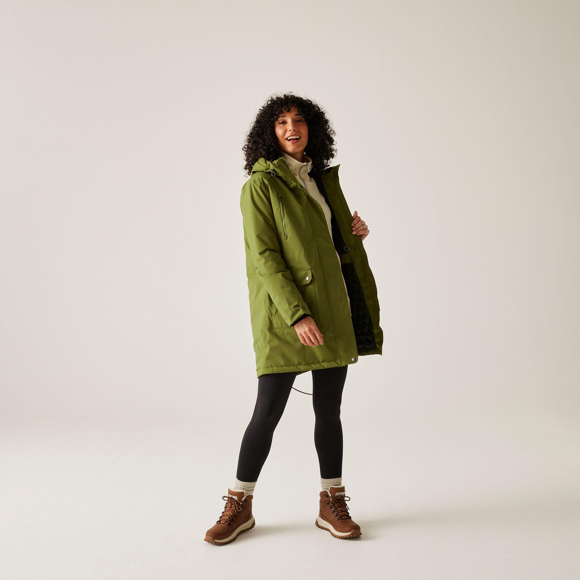 Kurtka damska przejściowa ocieplana przeciwdeszczowa Valenta