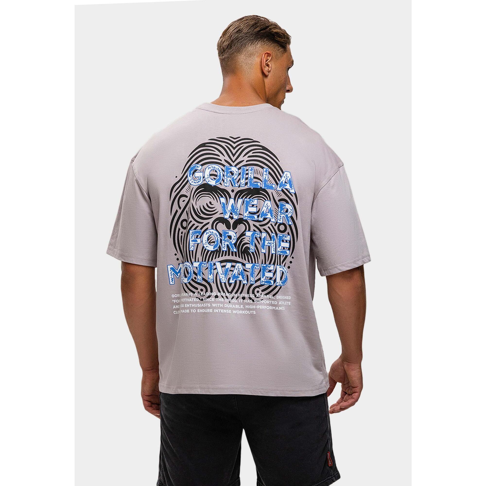 Macon Duże rozmiary Koszulka ight Szary