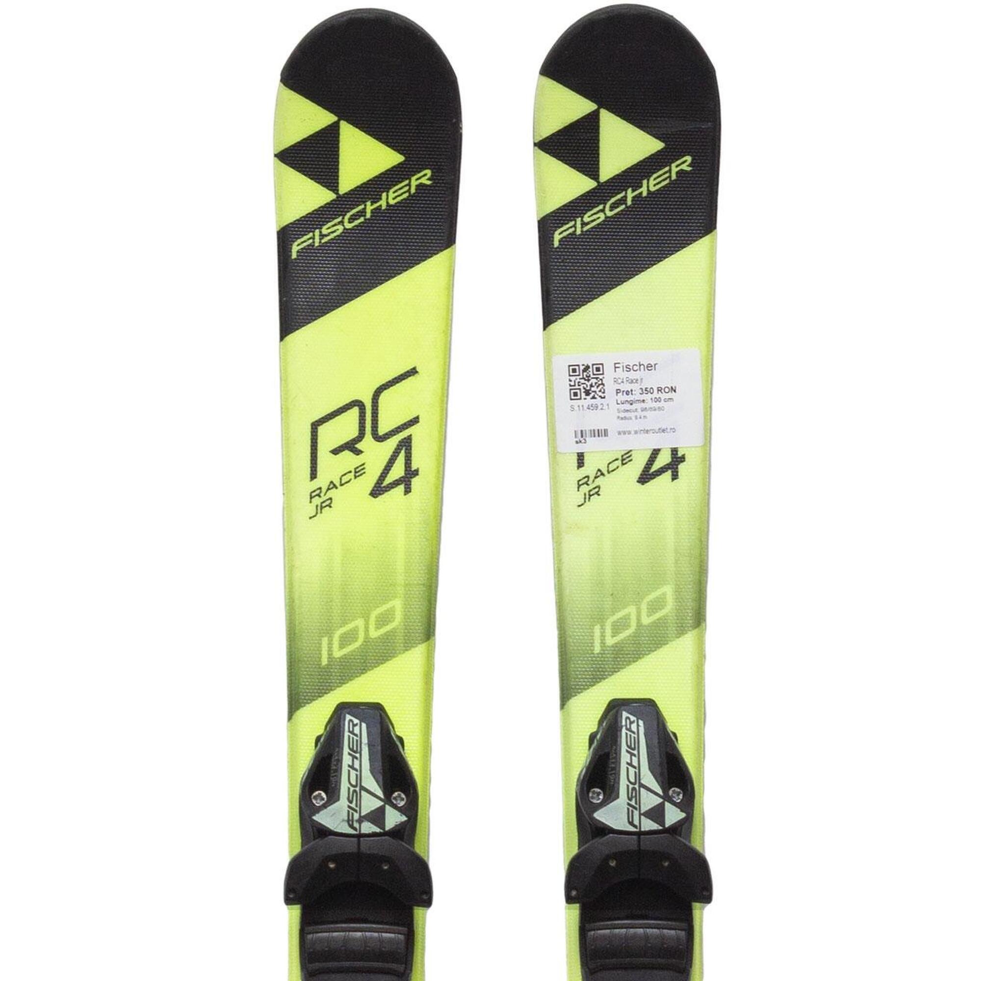 Second Life- Narty FISCHER RC4 Race jr, 100 cm - Stan bardzo dobry