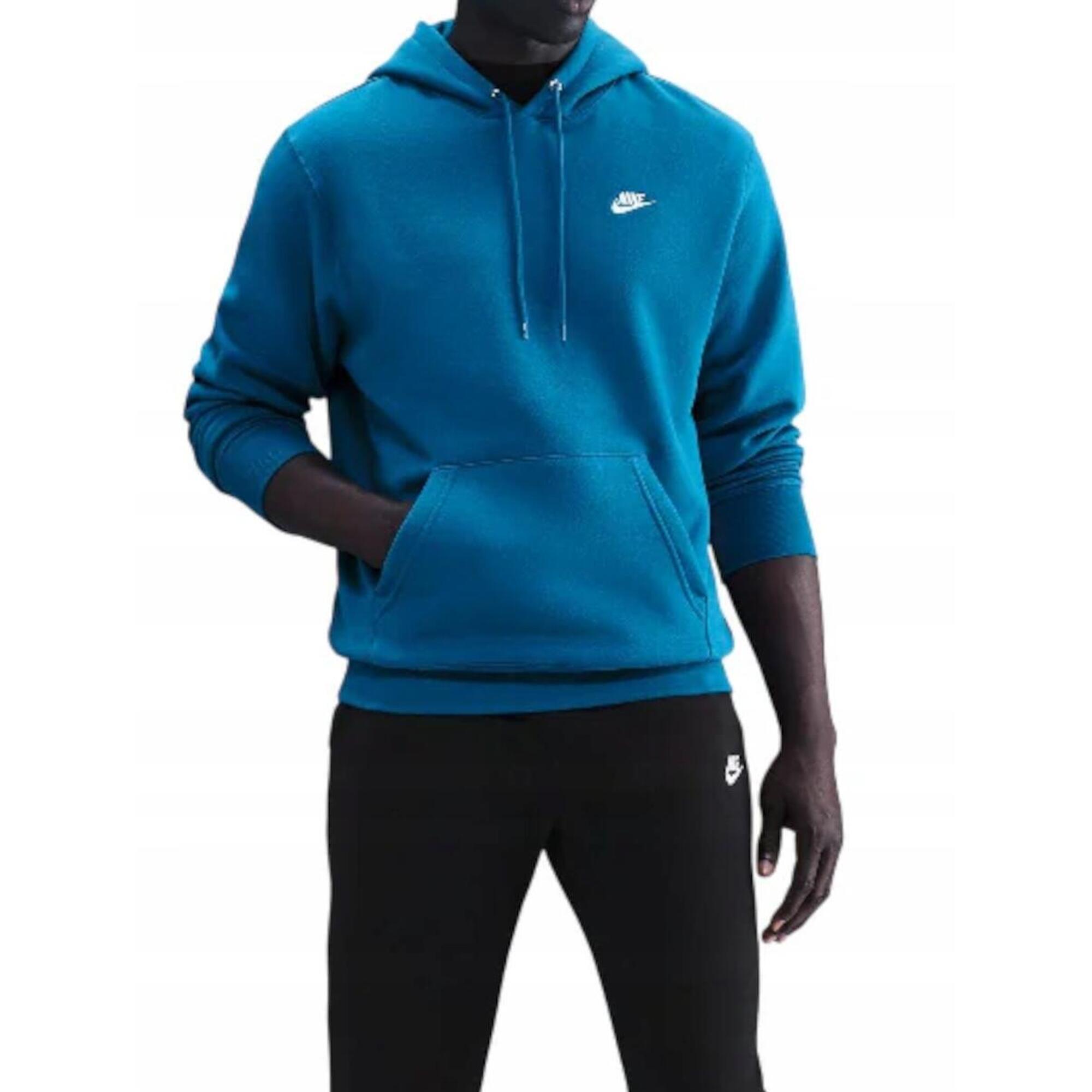 Bluza Nike Club na co dzień Sportowa Z Kapturem Bawełniana