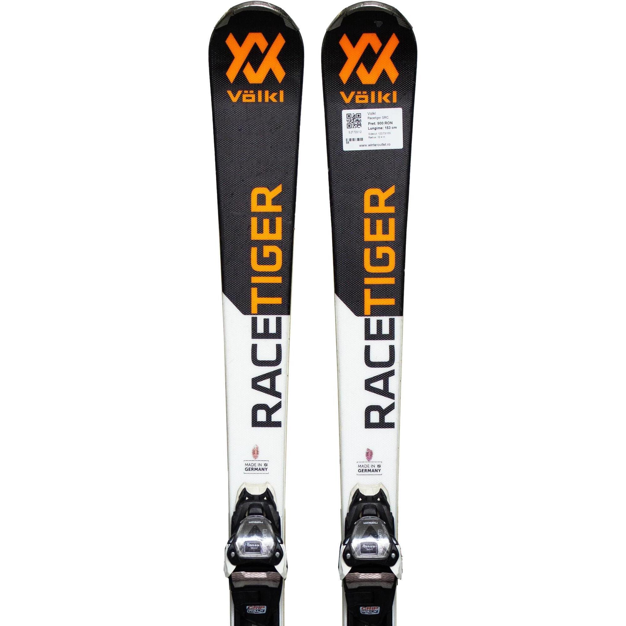 Second Life- Narty VOLKL Racetiger SRC, 163 cm- Stan bardzo dobry