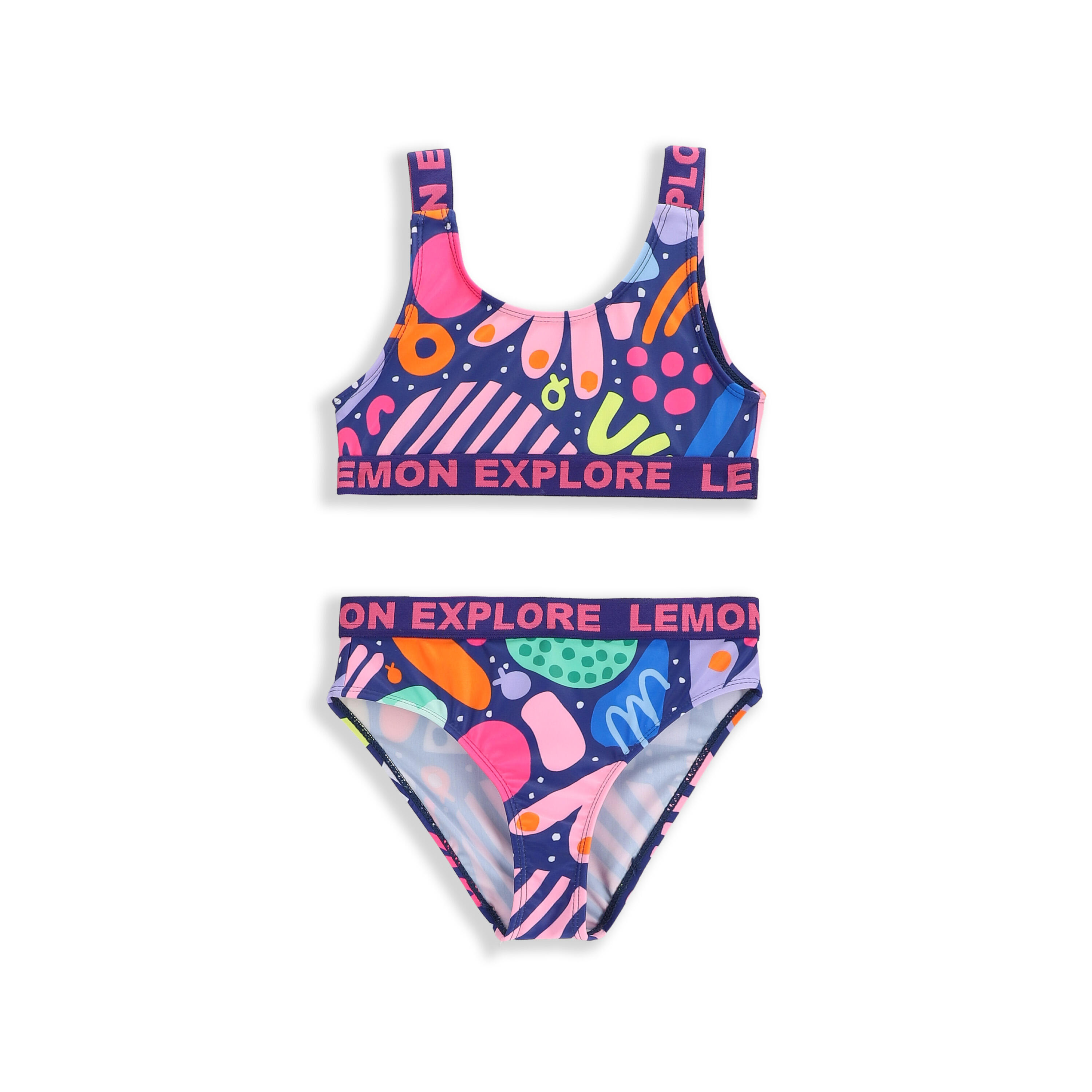 Kostium kąpielowy dwuczęściowy do pływania dla dzieci Lemon Explore WL5