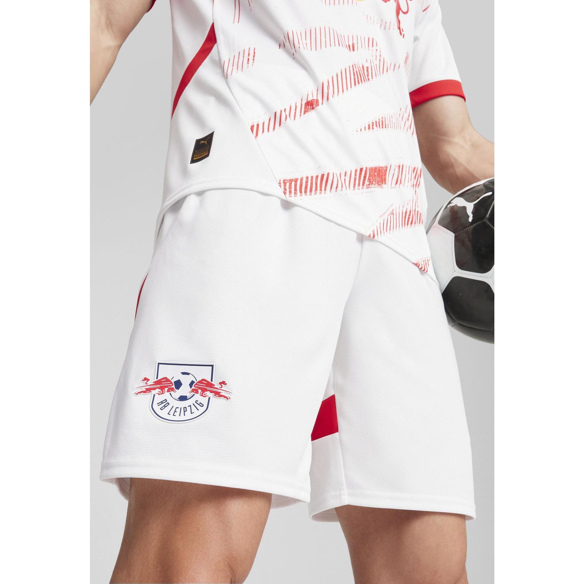 Męskie szorty RB Leipzig PUMA White For All Time Red