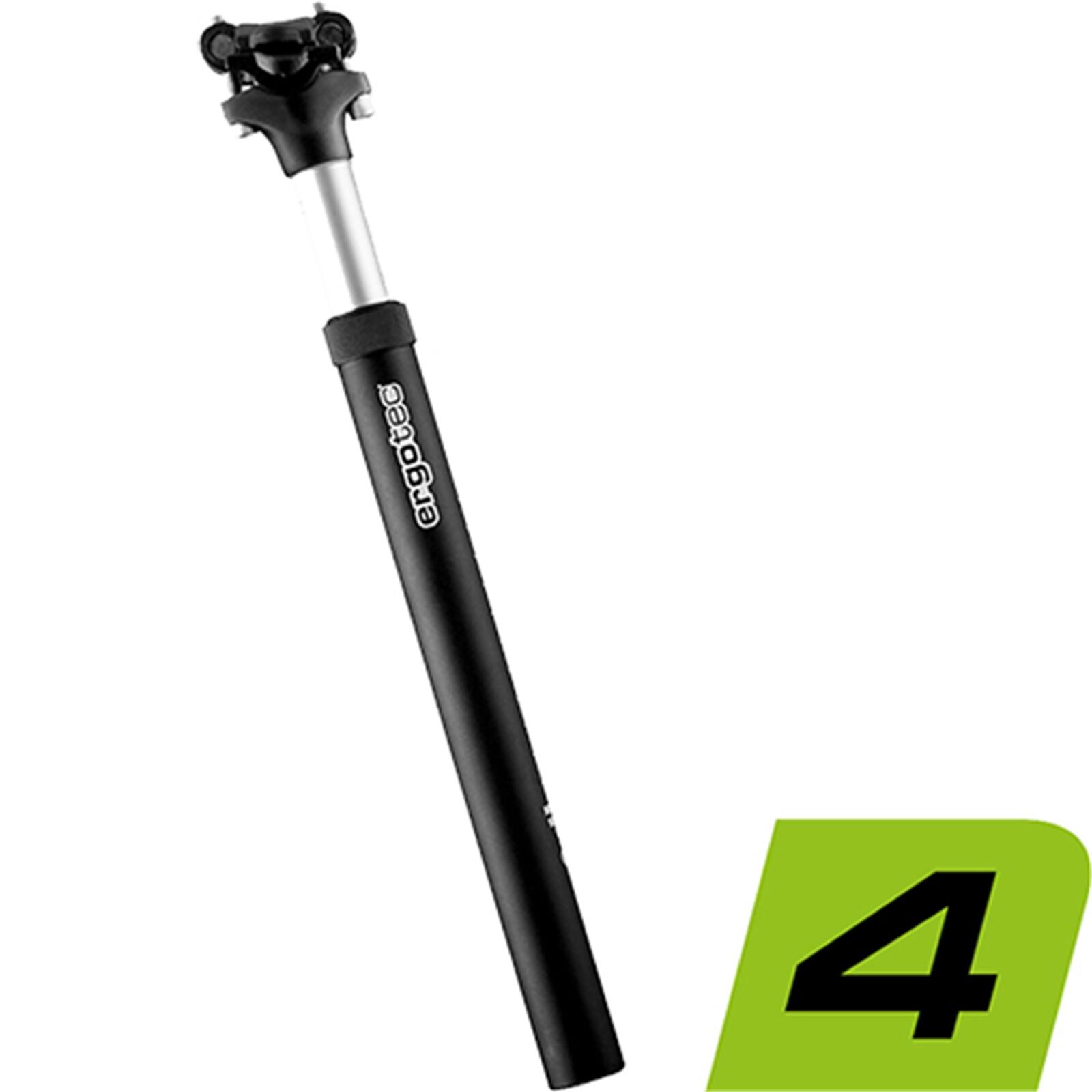 Teleskopowa Amortyzowana Sztyca Sp-5.0 Ø31,6 Mm / 350 Mm - Czarna