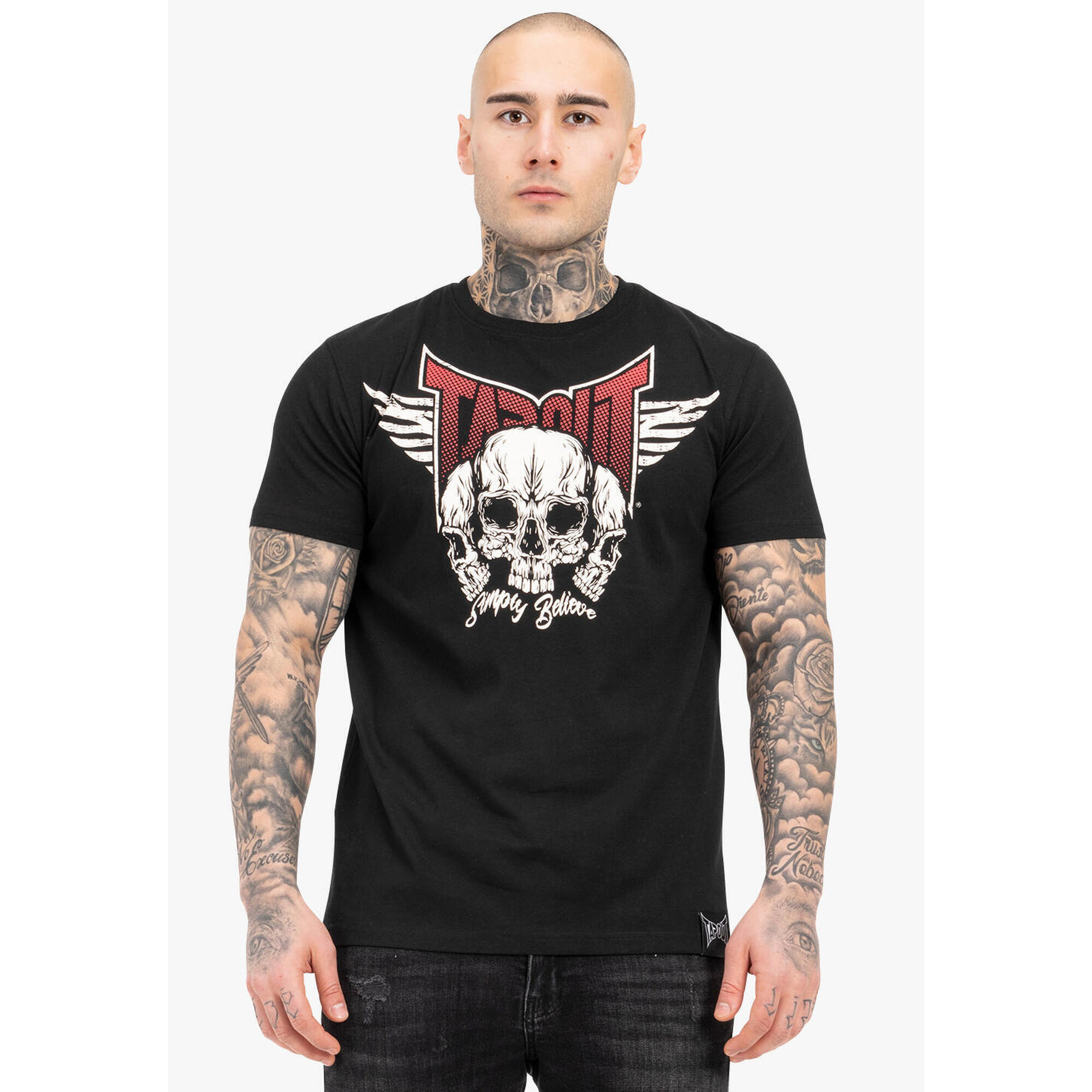 T-shirt o klasycznym kroju Tapout Hamlines