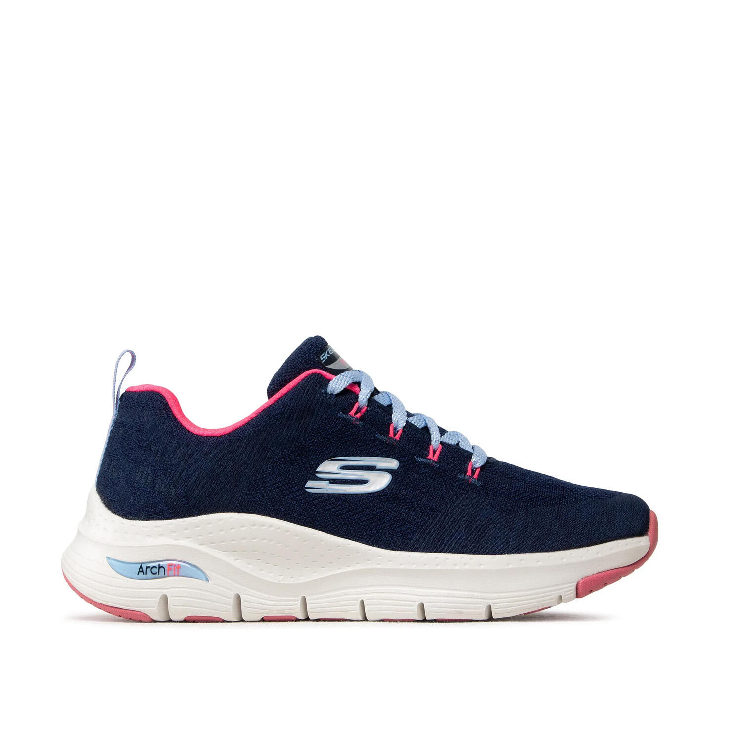 Buty Skechers Arch Fit Comfy Wave granatowe