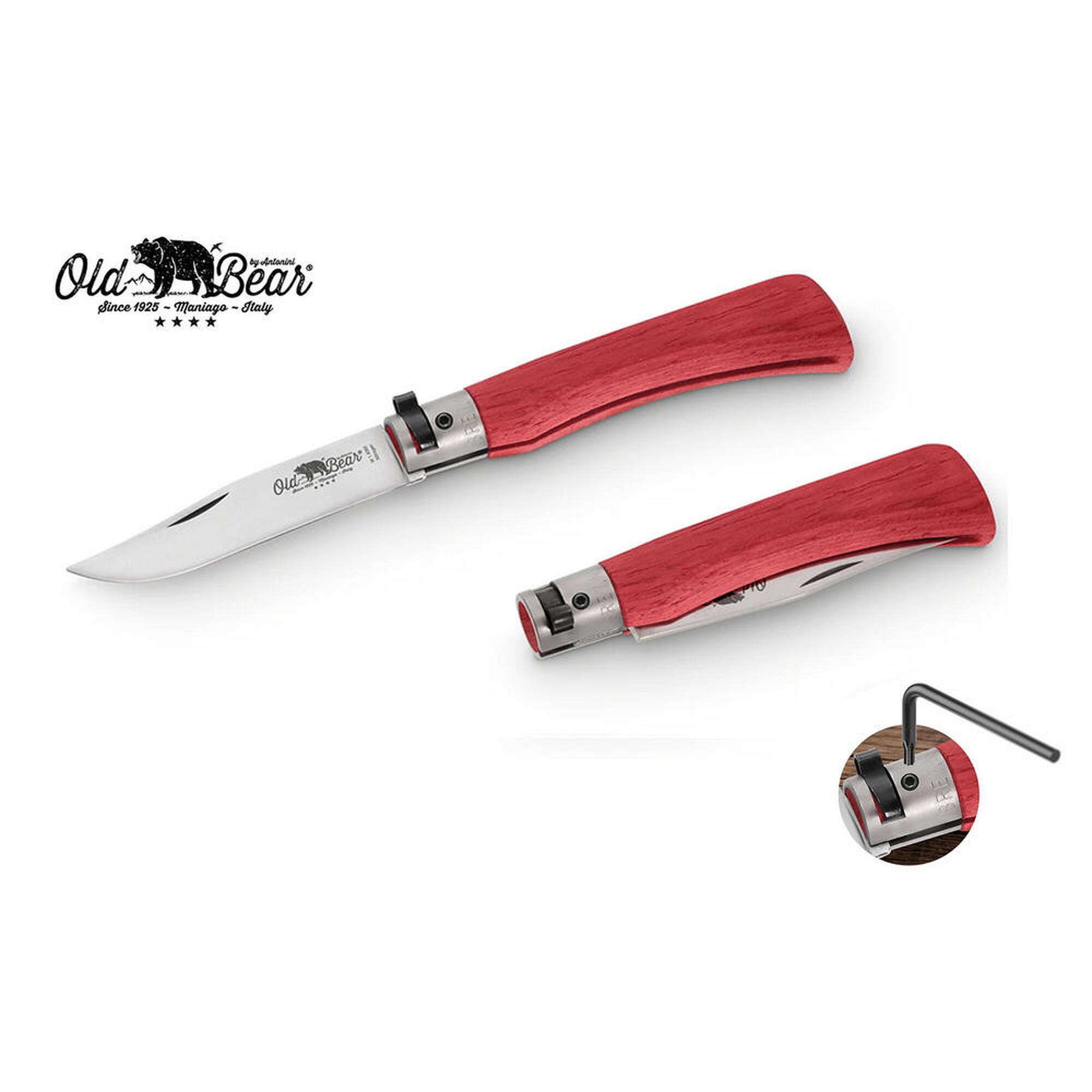 Nóż składany włoski Antonini Satin Stainless L