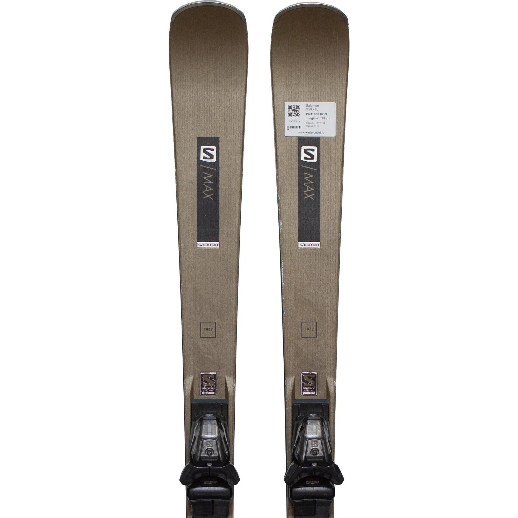 Second Life- Narty SALOMON S/MAX SL, 148 cm- Stan zadowalający