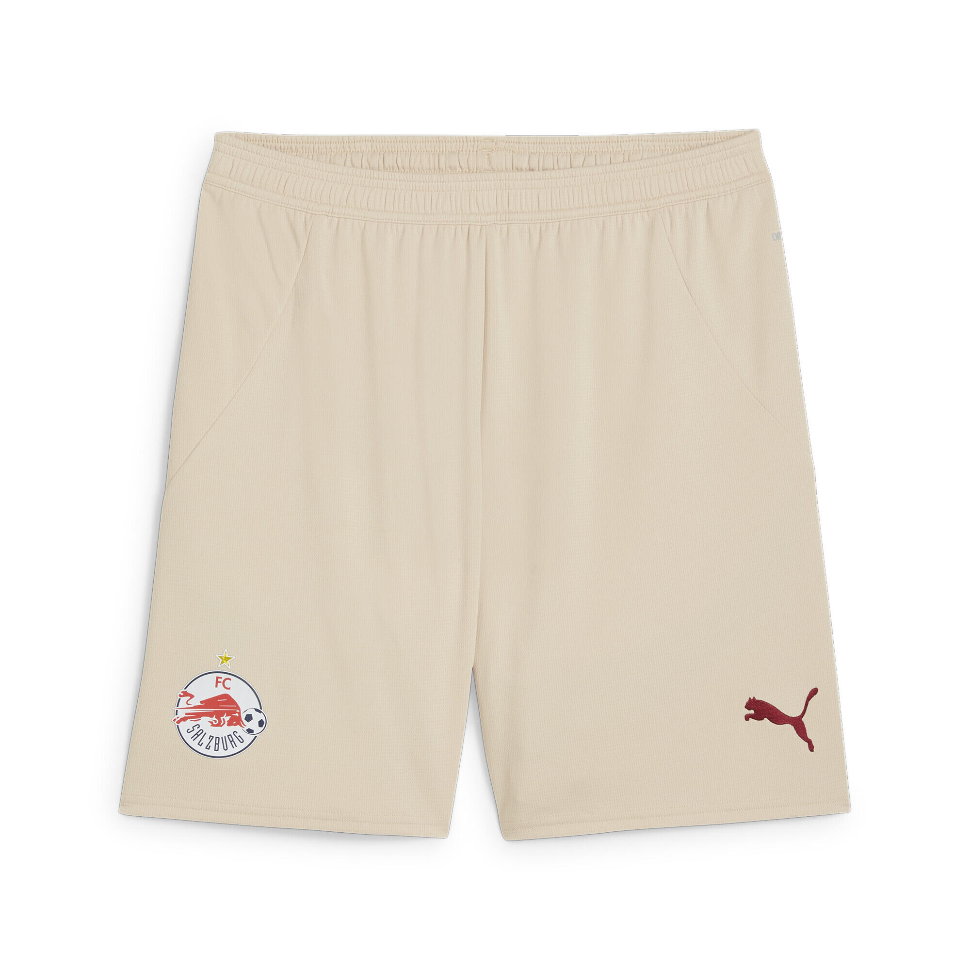 Męskie szorty FC Red Bull Salzburg 24/25 PUMA Granola Team Regal Red Beige