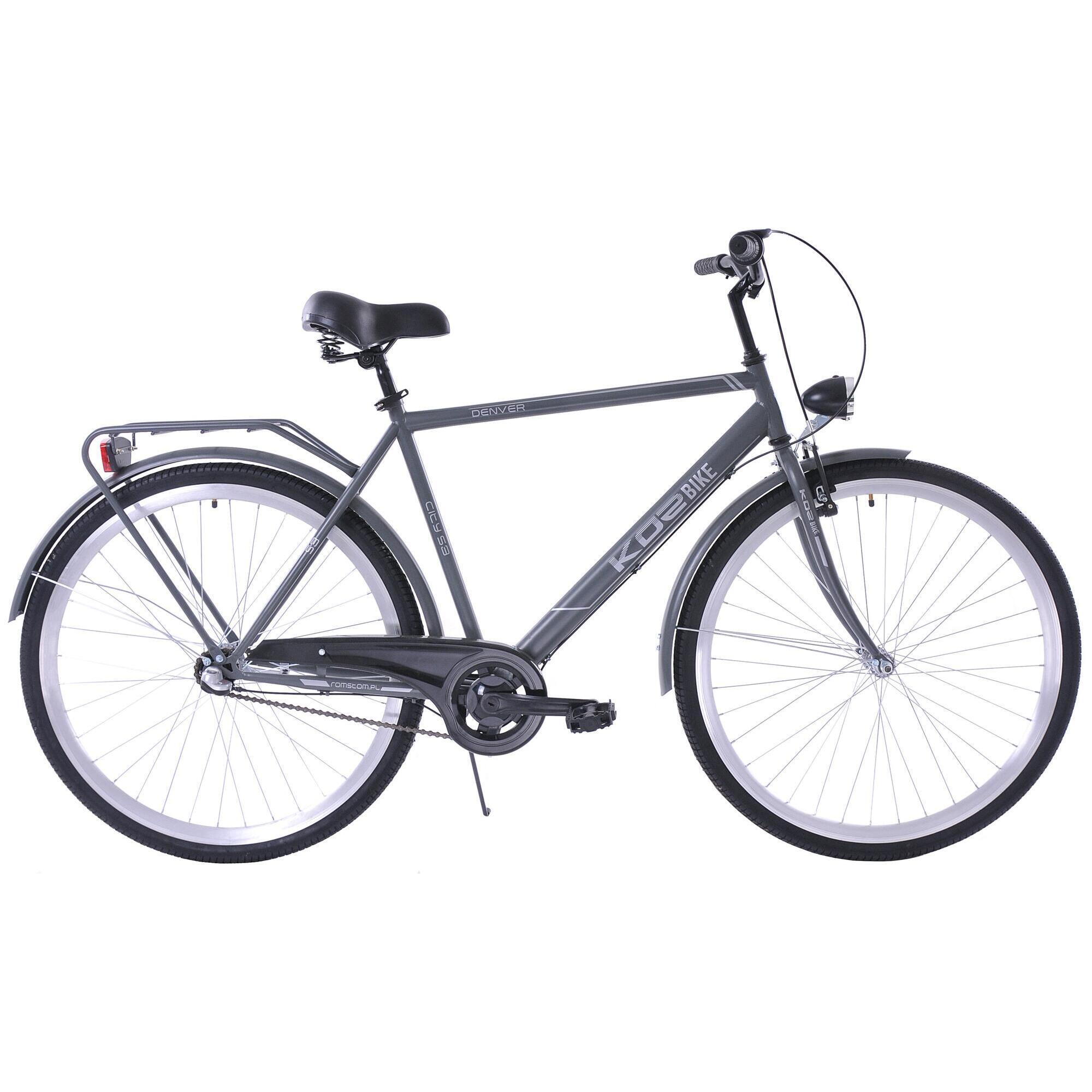 Rower miejski męski Kozbike Denver 28 (21") 3S