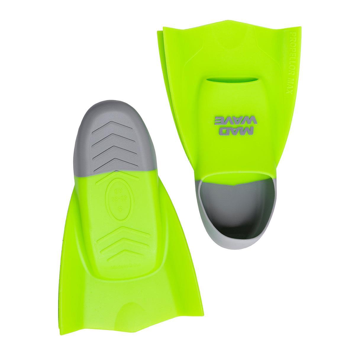 Płetwy Treningowe Mad Wave Propellor Max – Zielone – Rozmiar 36-37