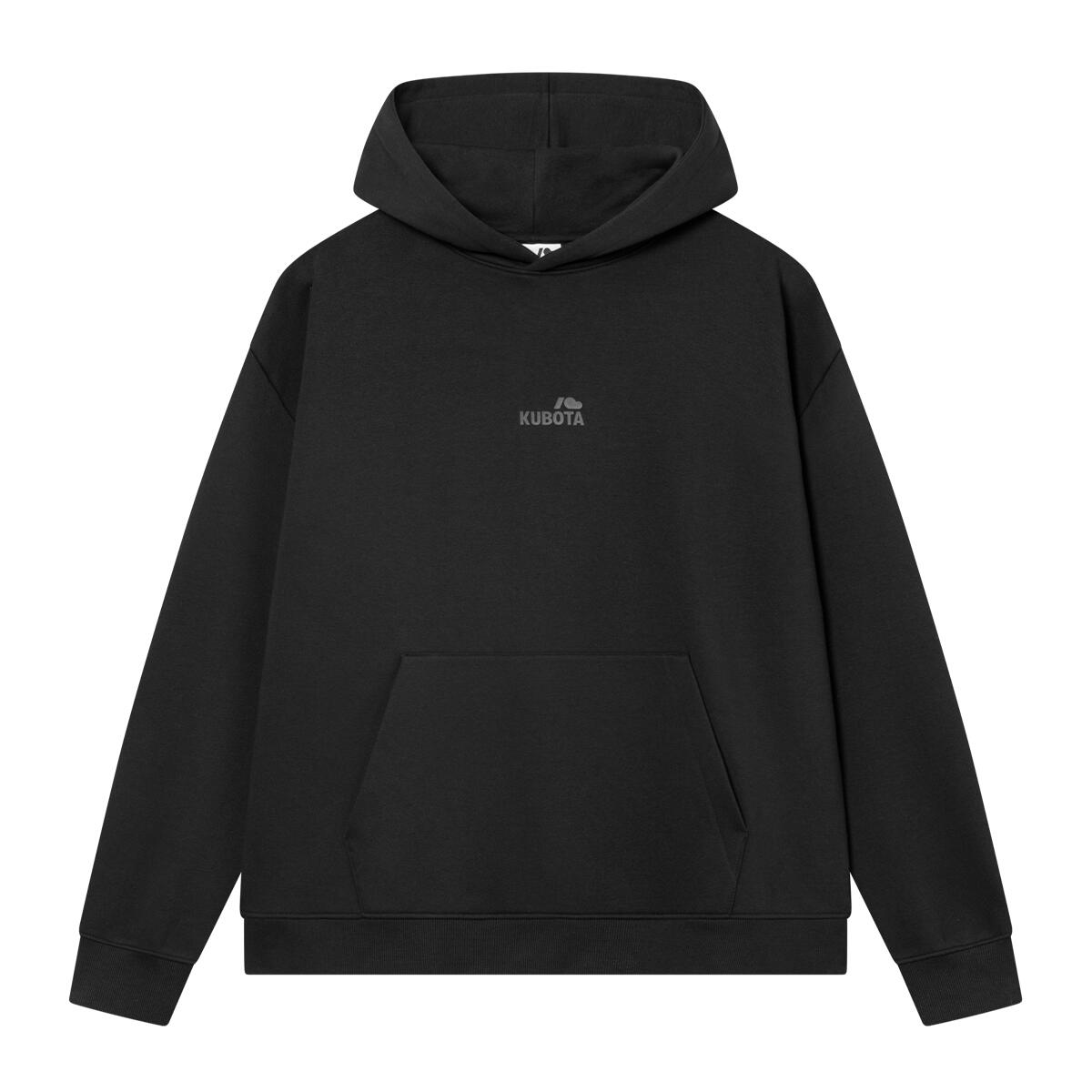 Kubota Bluza Z Kapturem Unisex Statement Czarna