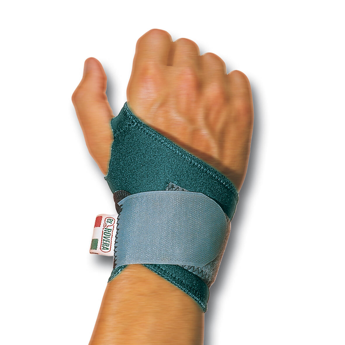 Opaska na nadgarstek z zapięciem na rzep i ochroną dłoni dla dorosłych