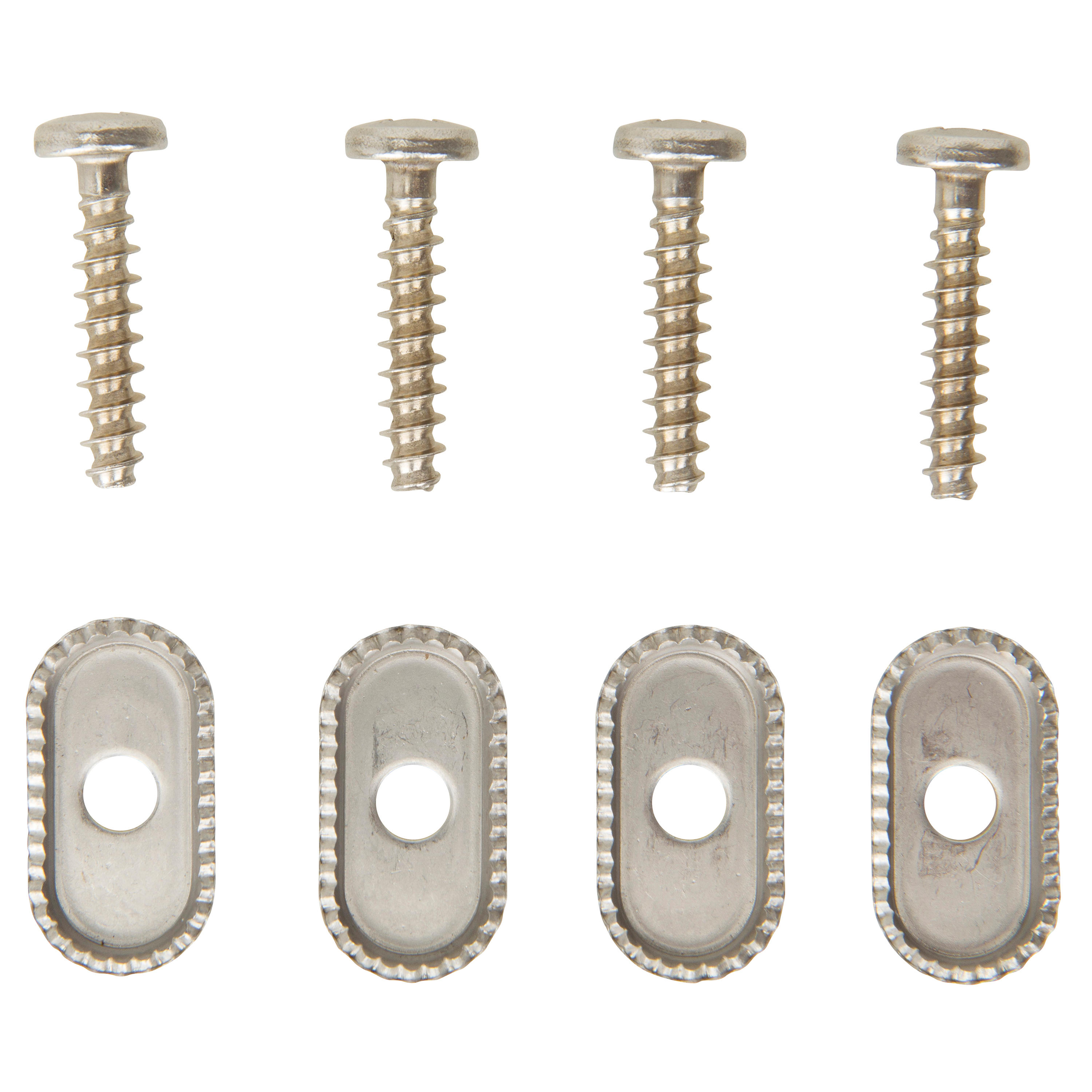 Zestaw 4 śrub do footstrapów 6x30 mm + podkładki stabilizujące do wing/windsurf