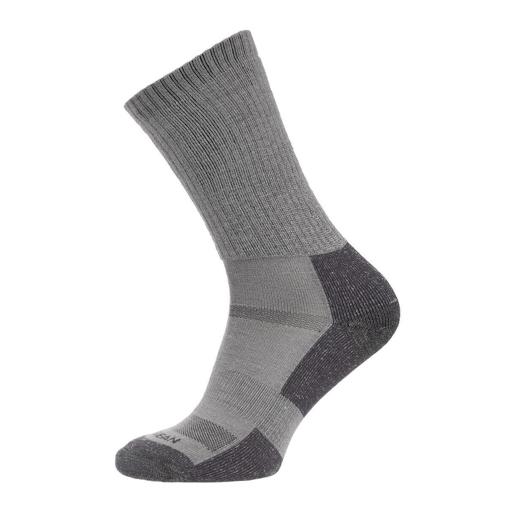 Skarpety Trekkingowe Na Giean Enhanced Medium Weight Crew Grey