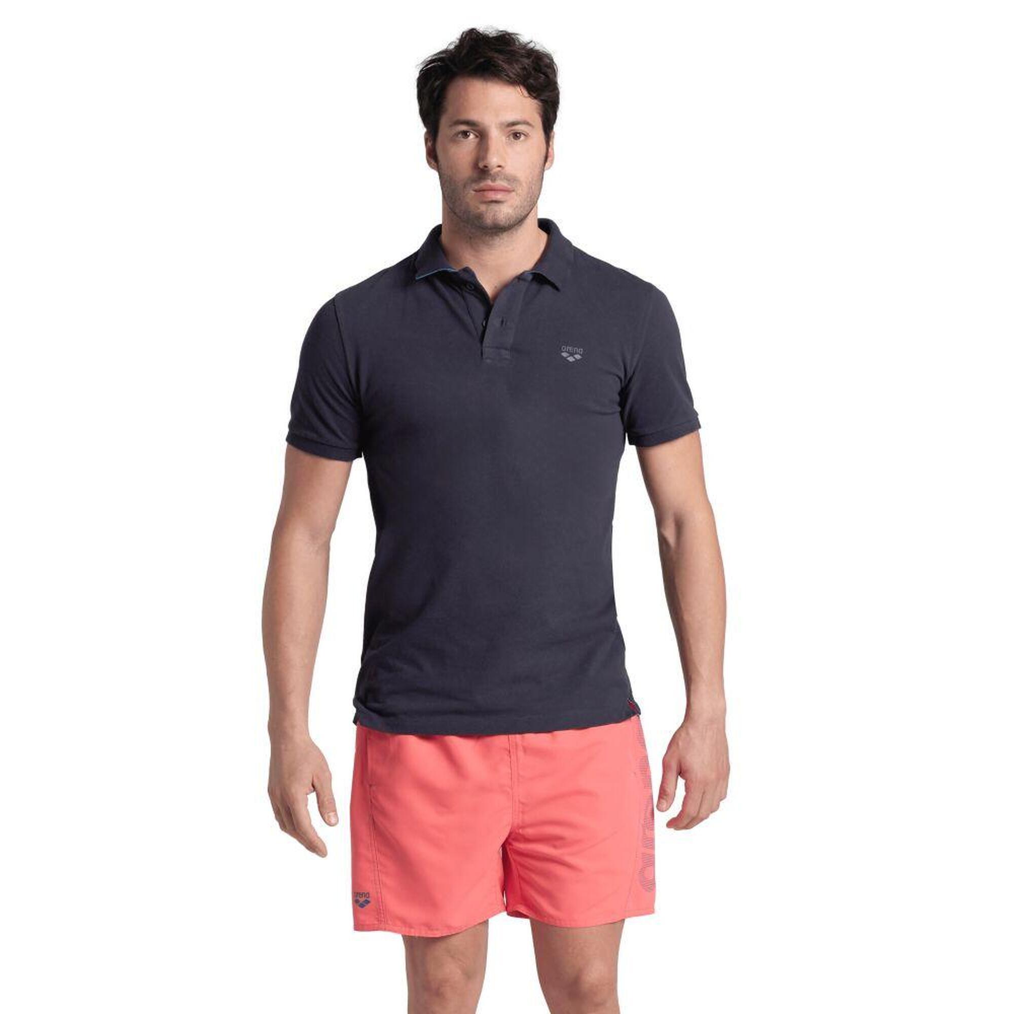 Koszulka polo męska T-shirt bawełniany krótki rękaw Arena Poloshirt