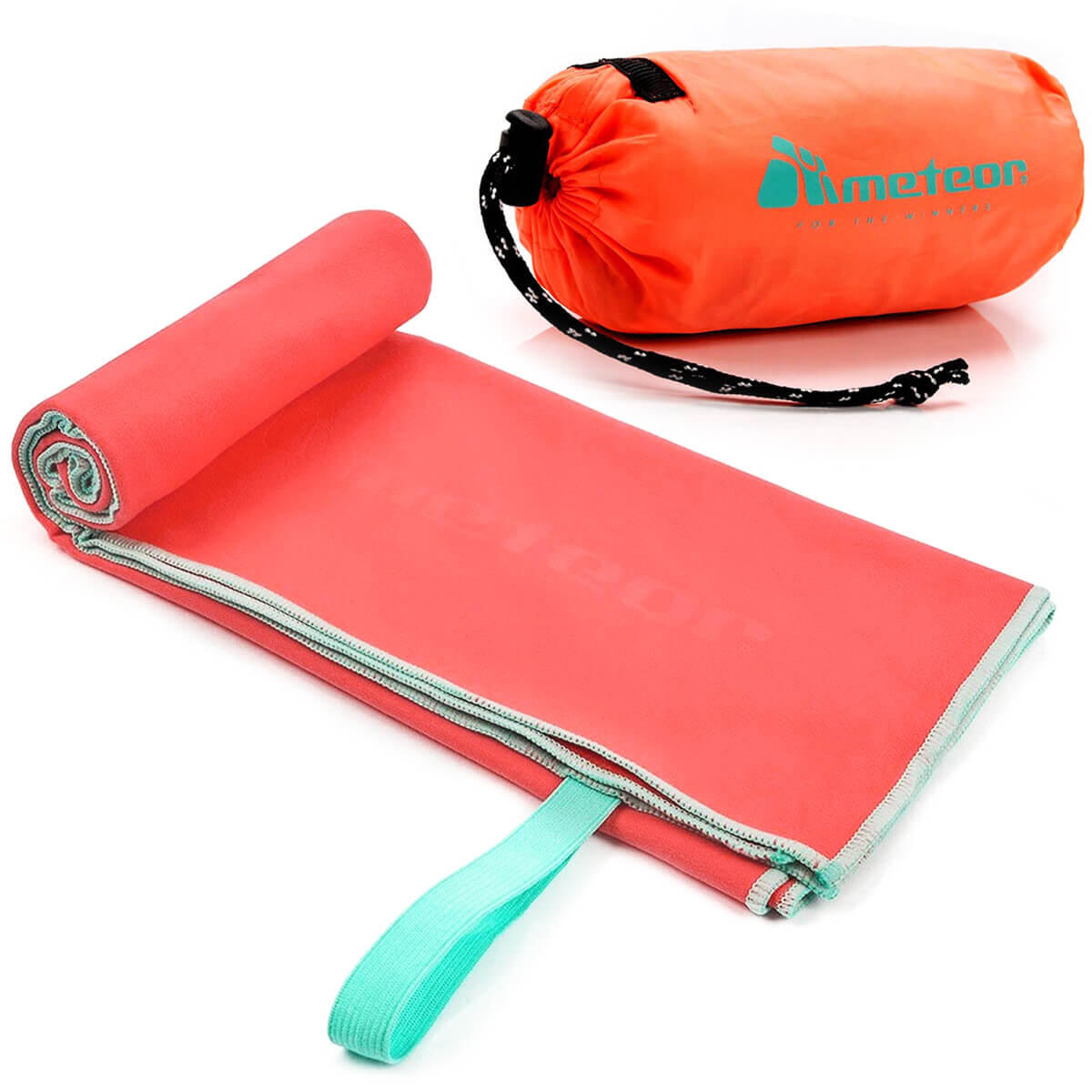 Ręcznik sportowy szybkoschnący na basen siłownię Meteor L z mikrofibry