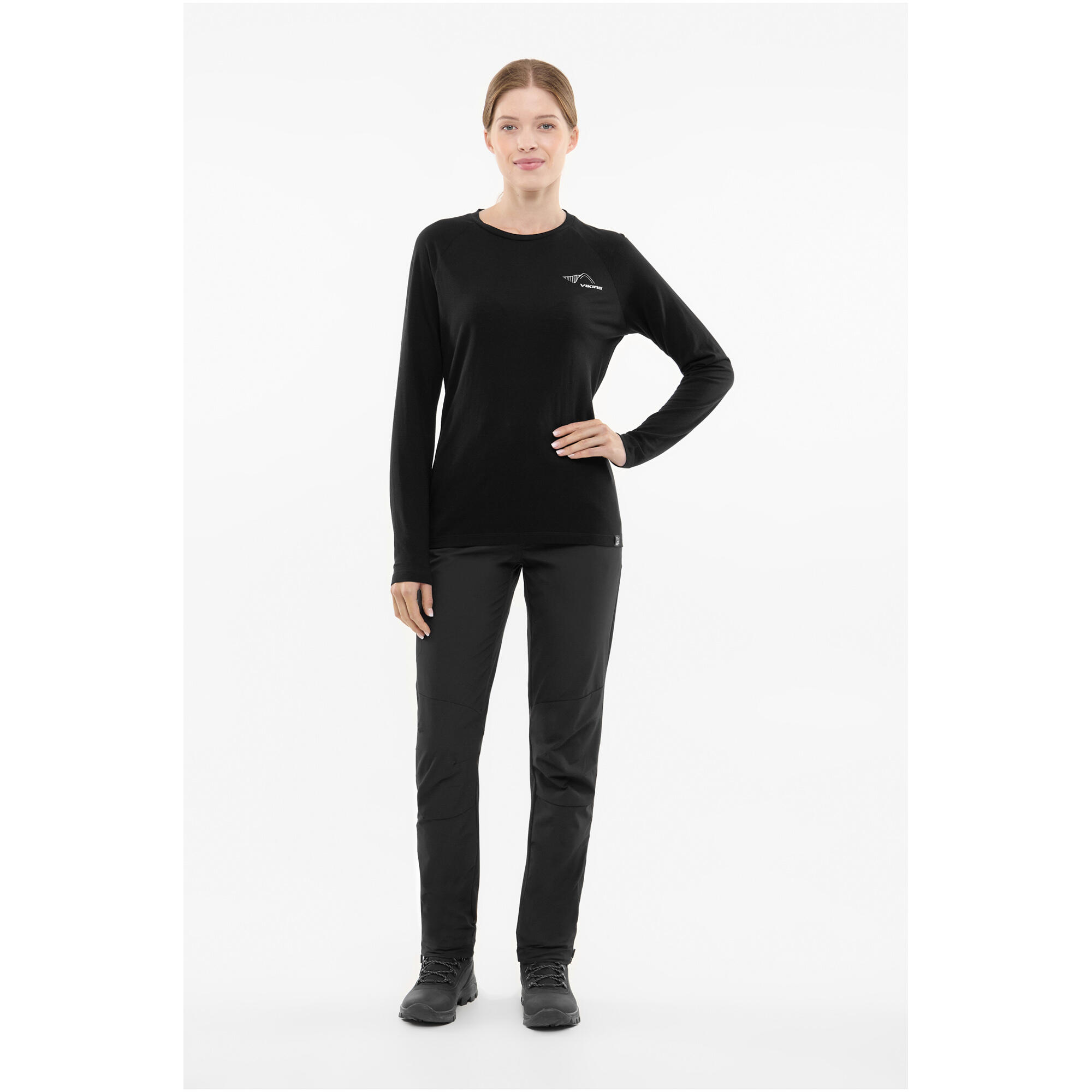 Longsleeve damski VIKING Andali Lady Merino