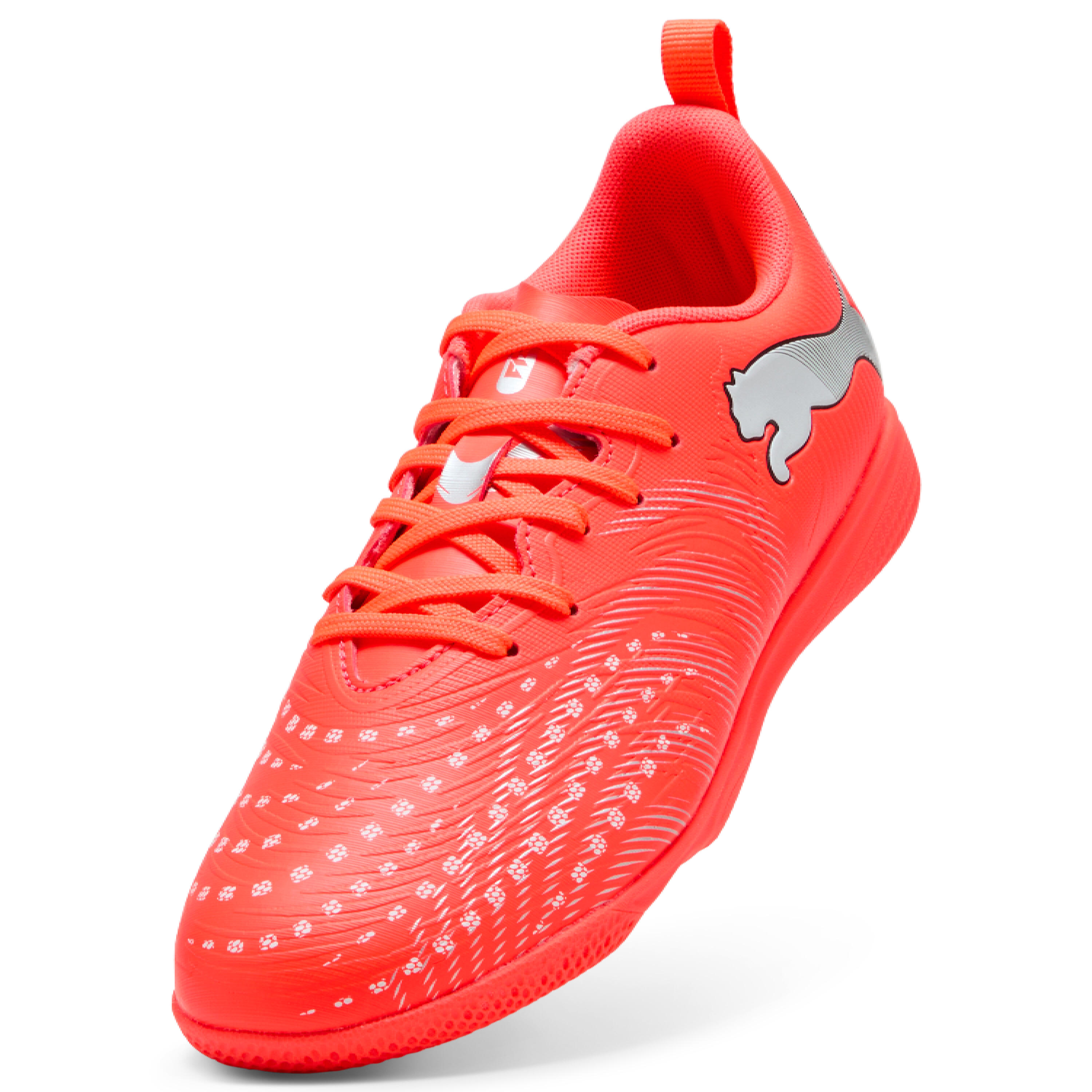 Buty do piłki nożnej halowej PUMA FUTURE 9 PLAY Sala Red JR Q1 26