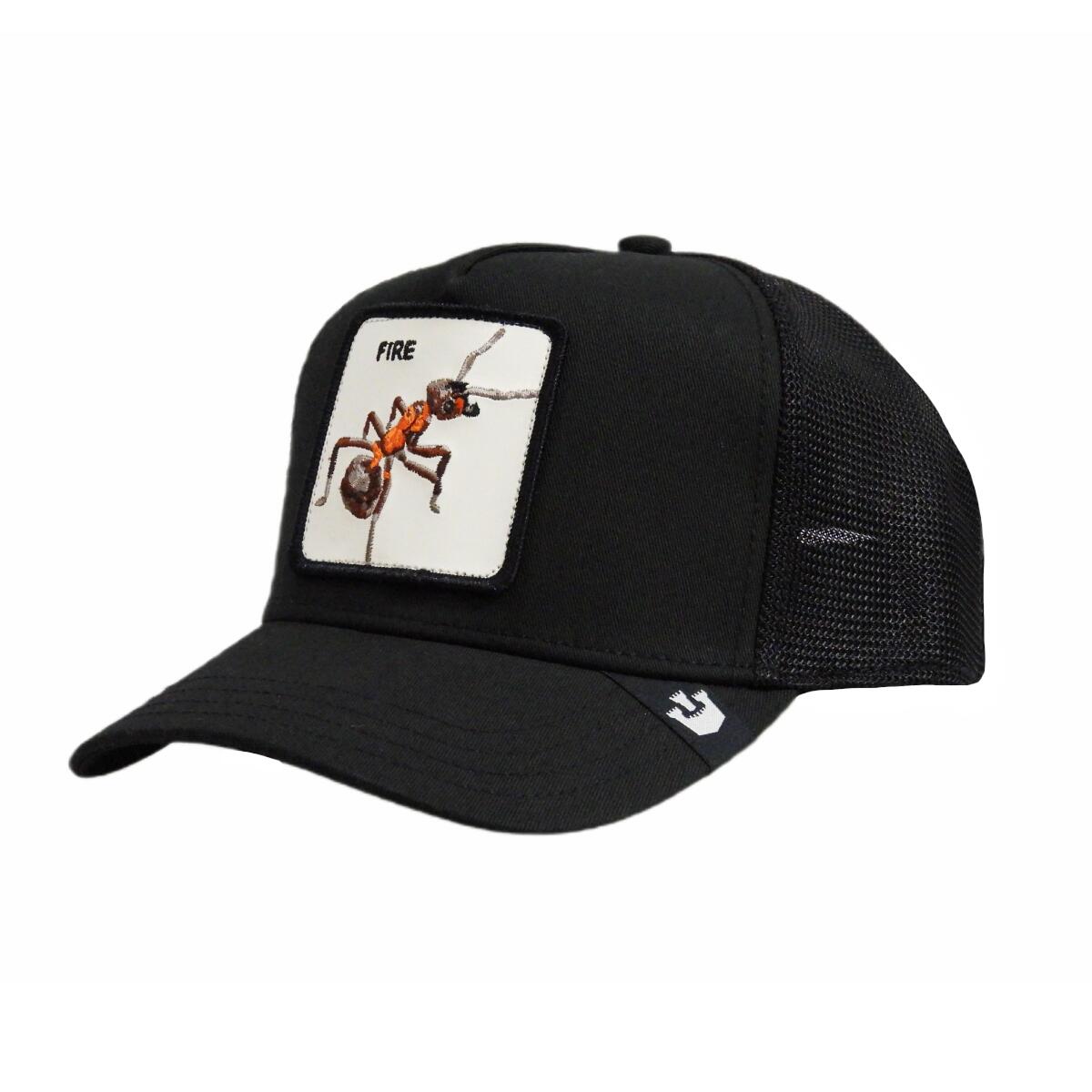 Czapka z daszkiem Goorin Bros. Fire Ant Black Trucker - 101-1433