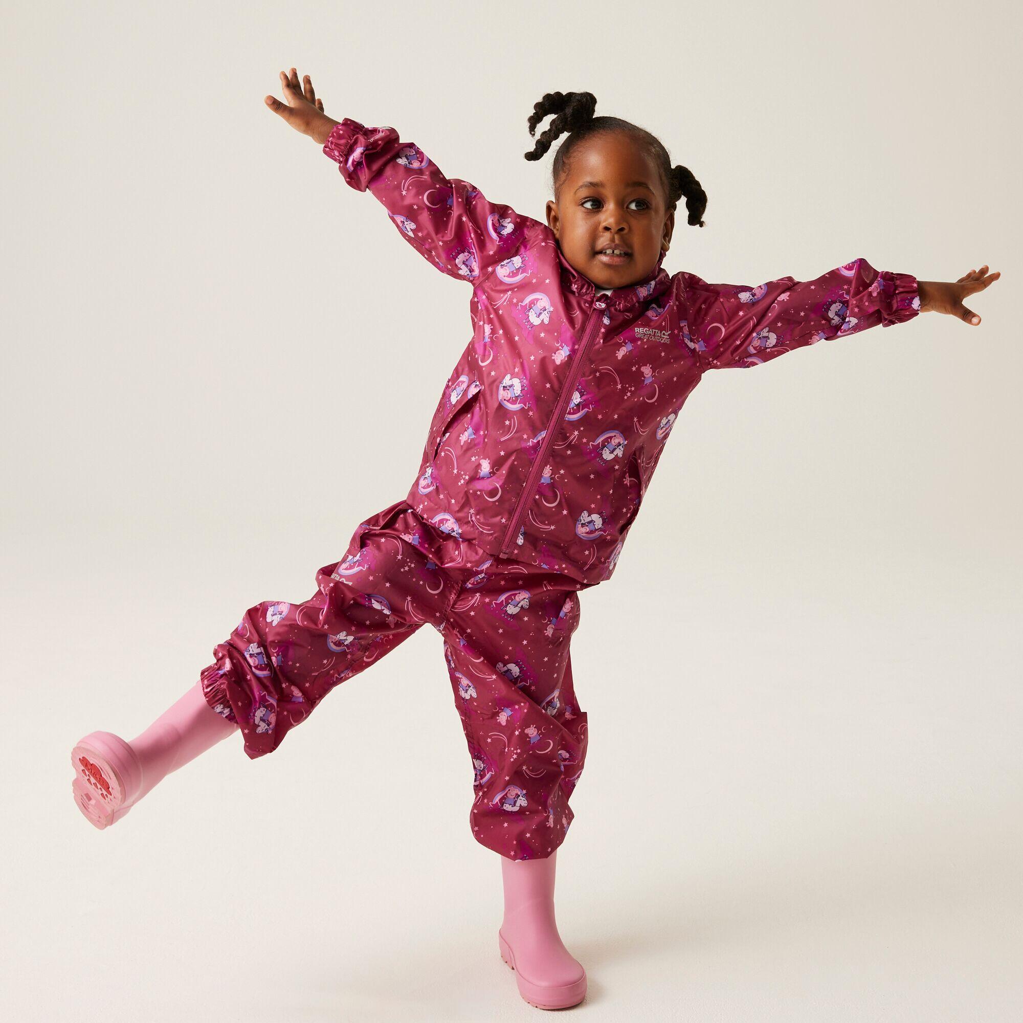 Dziecięca kurtka przeciwdeszczowa Peppa Pack It