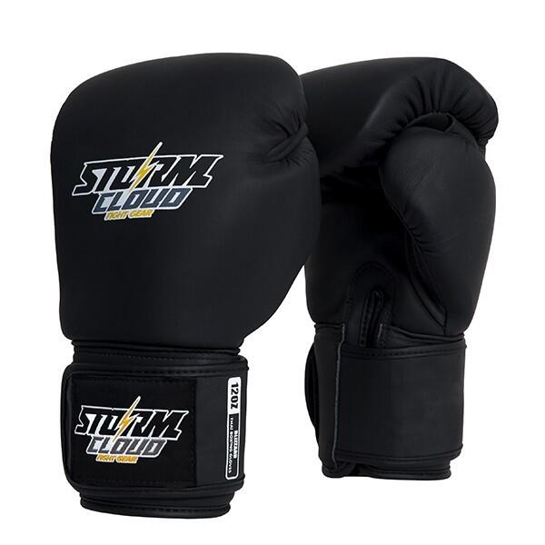 Rękawice Muay Thai ze skóry naturalnej StormCloud Blizzard Classic 16oz